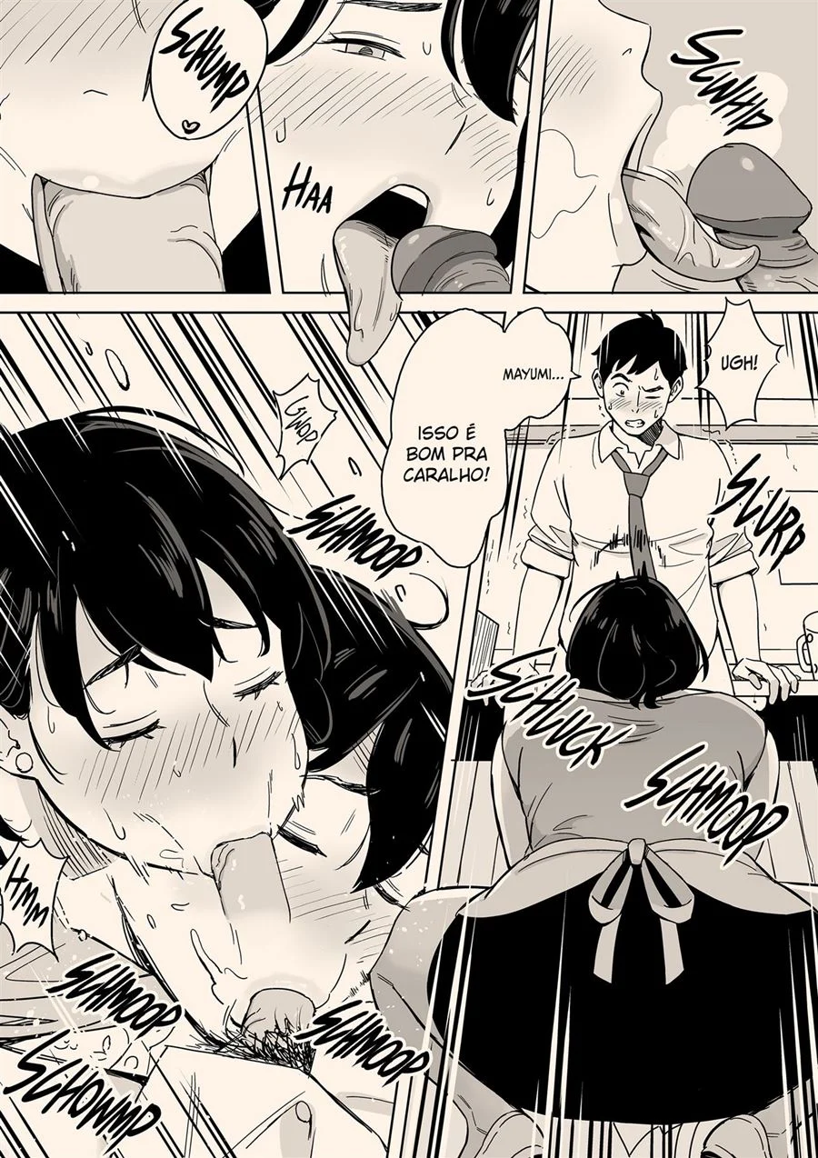 A Esposa Saborosa e Voluptuosa do Dono do Restaurante