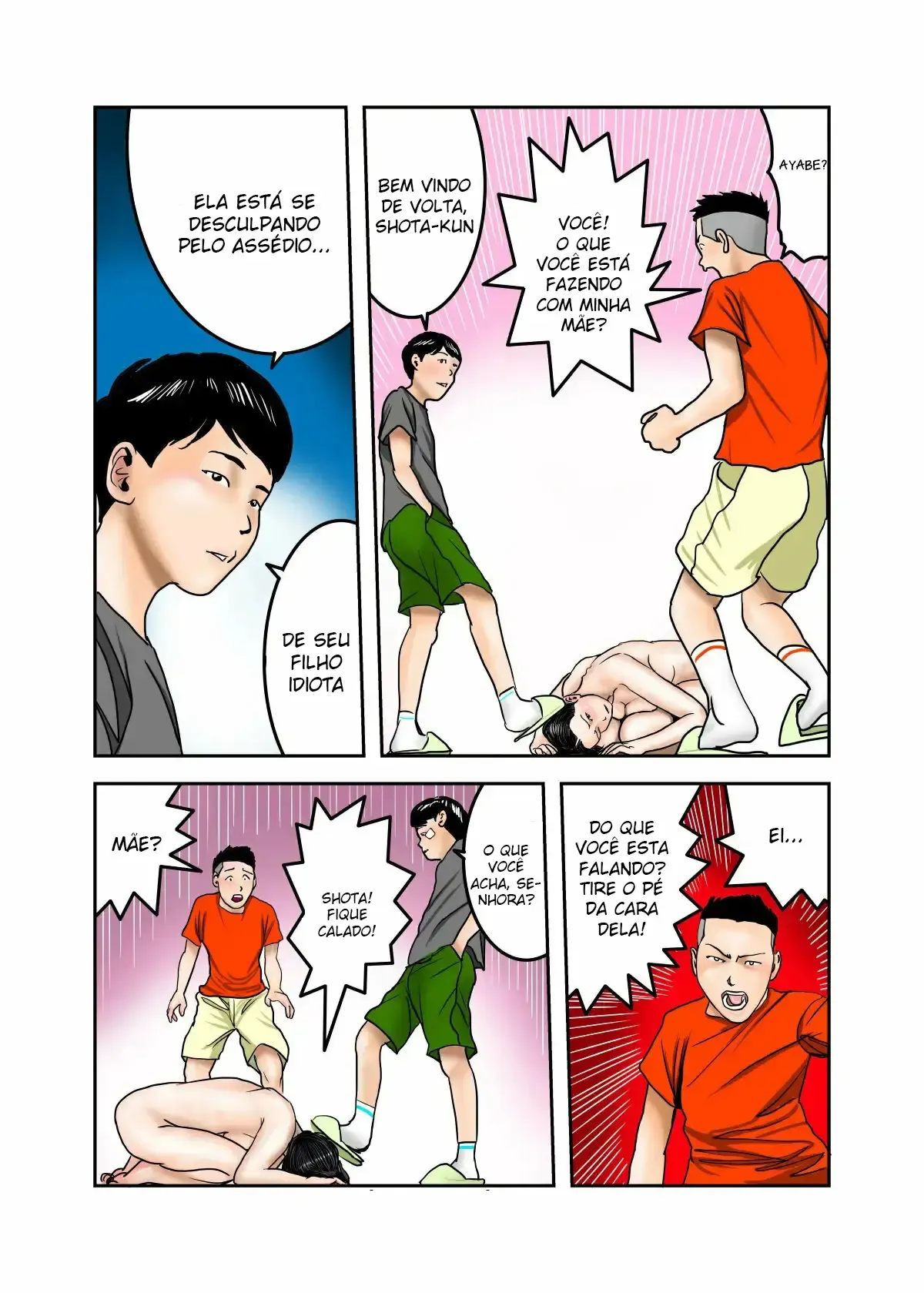 A mãe do meu valentão é meu deposito de porra – Parte 1