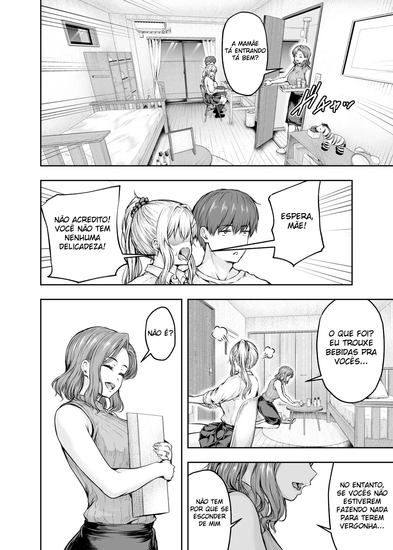 A Mamãe Está Apaixonada Pelo Pau Do Namorado Da Filha