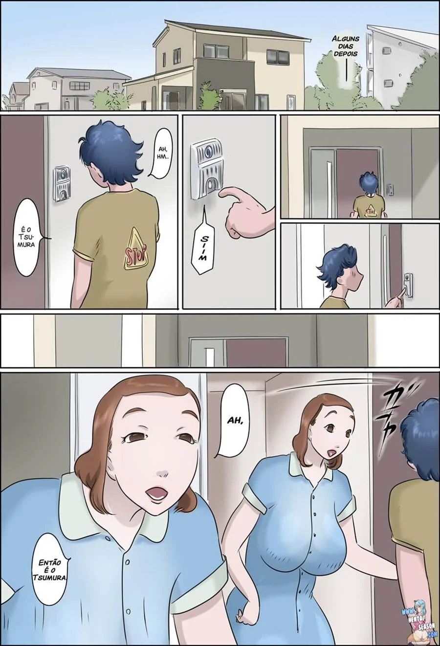 Comi a mãe da minha colega