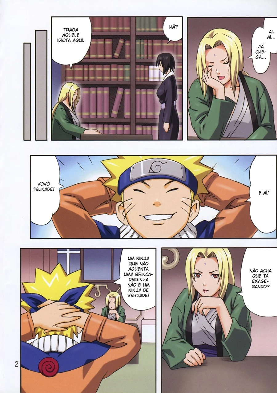 Clones do Naruto arrombando Tsunade