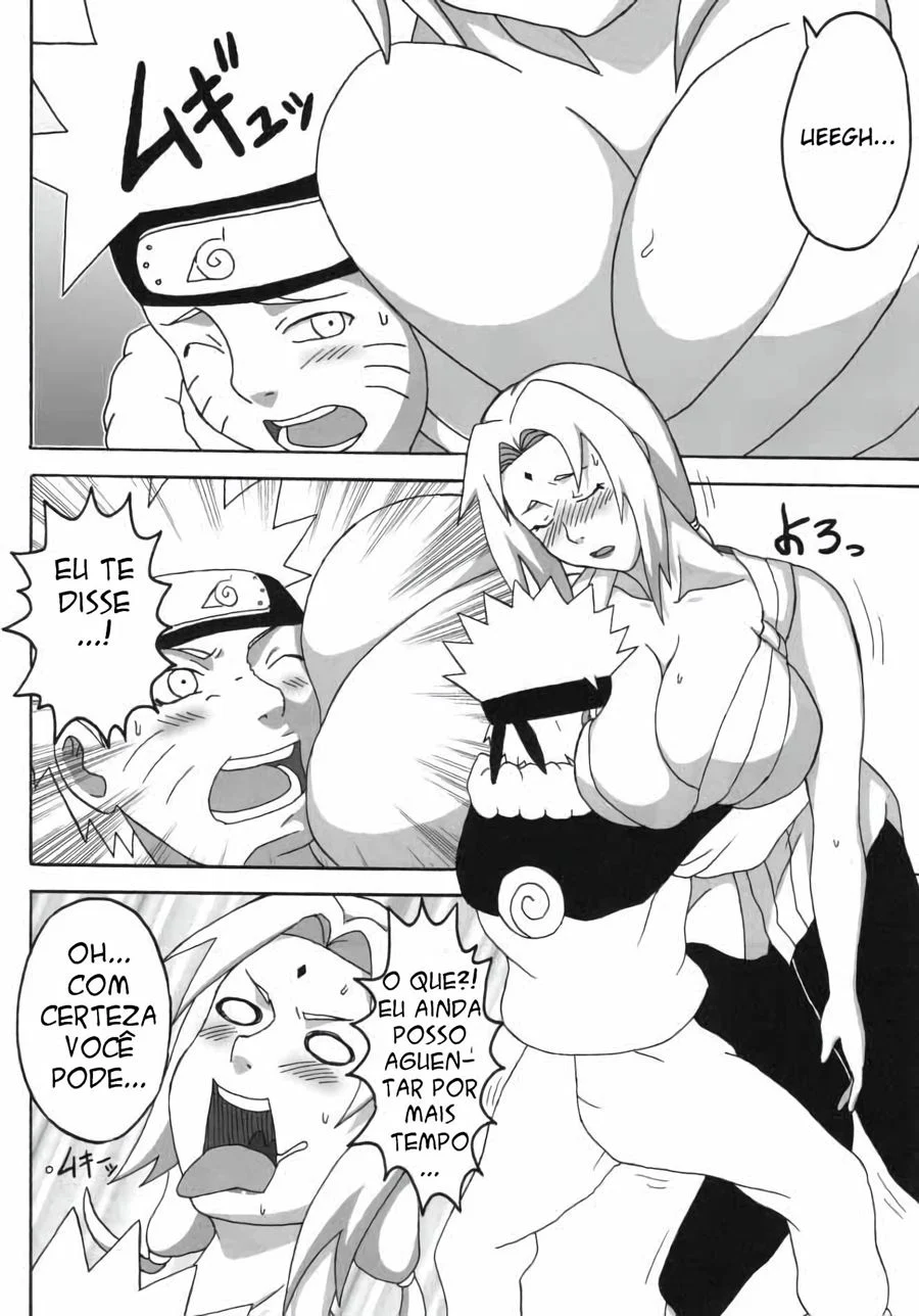 Comendo Tsunade bêbada