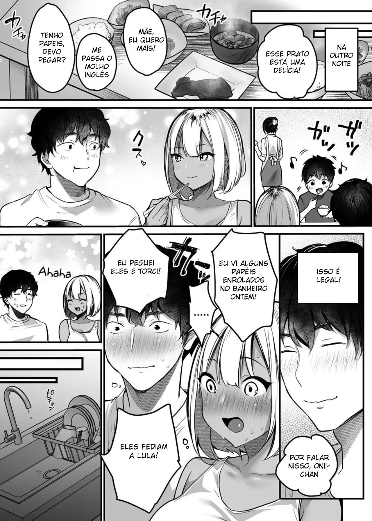 Banheiro Sexual: A Garota Gyaru que Está Hospedada Em Minha Casa E O Banheiro da Minha Casa ♥