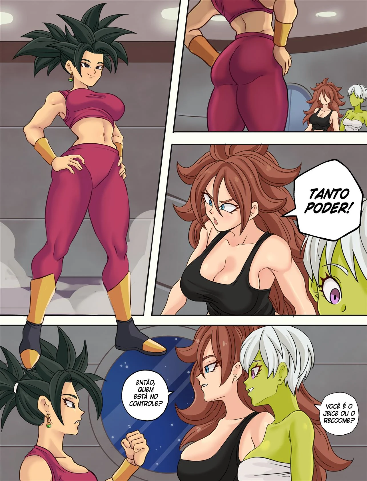Body Change 5 – Cheelai, Caulifla e Kale