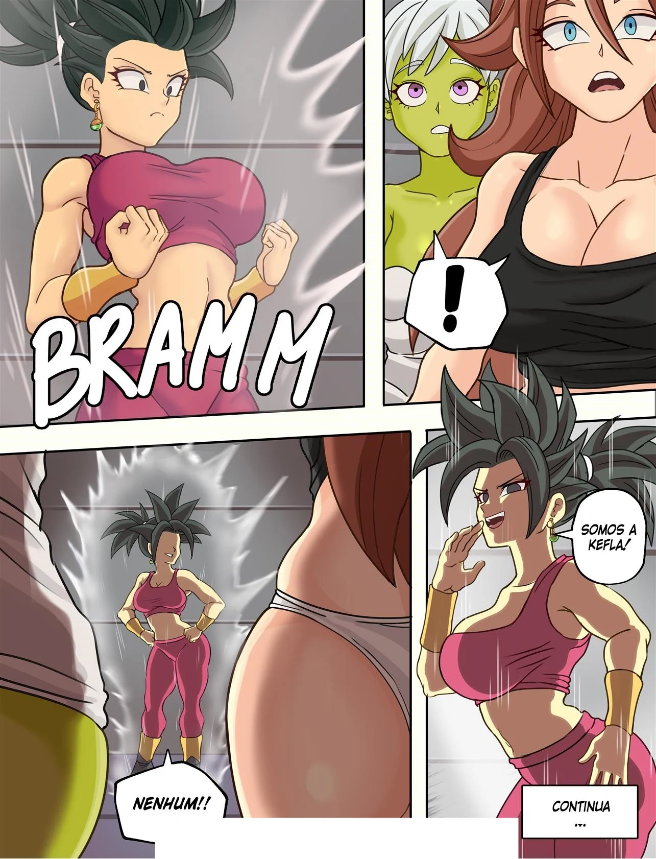 Body Change 5 – Cheelai, Caulifla e Kale
