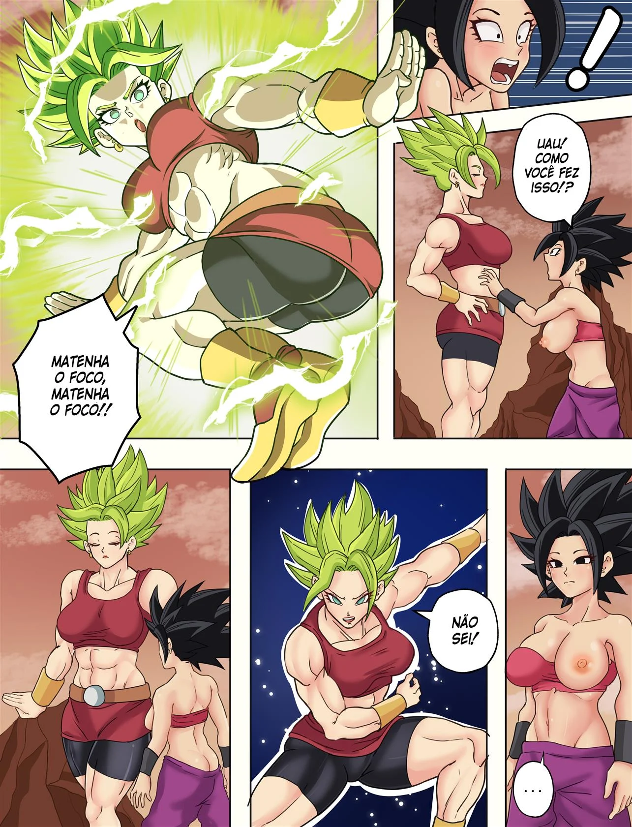 Body Change 5 – Cheelai, Caulifla e Kale