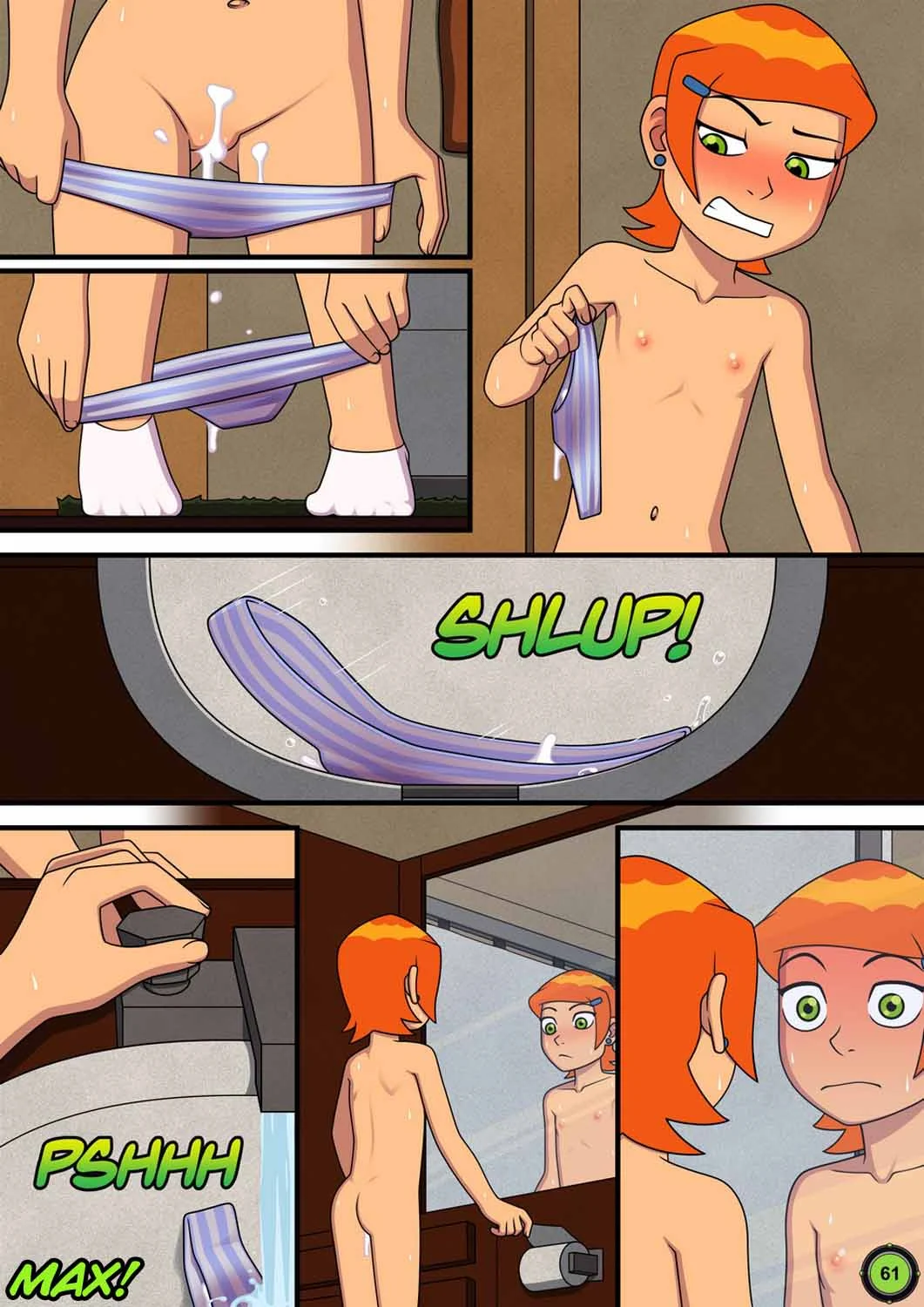 Ben 10 quadrinhos porno gozando na buceta da priminha