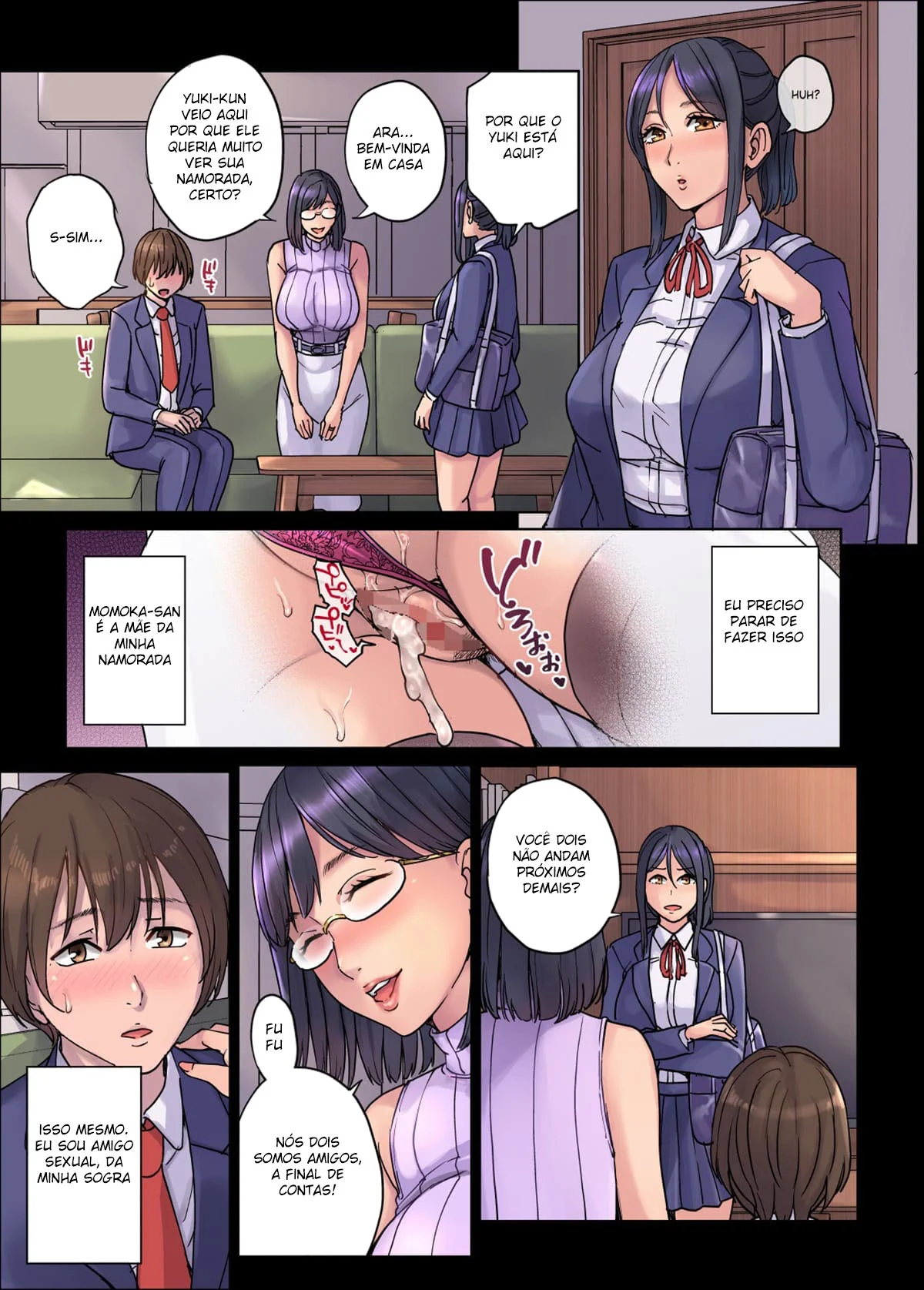 A Mãe da Minha Namorada, é Minha Amiga Sexual