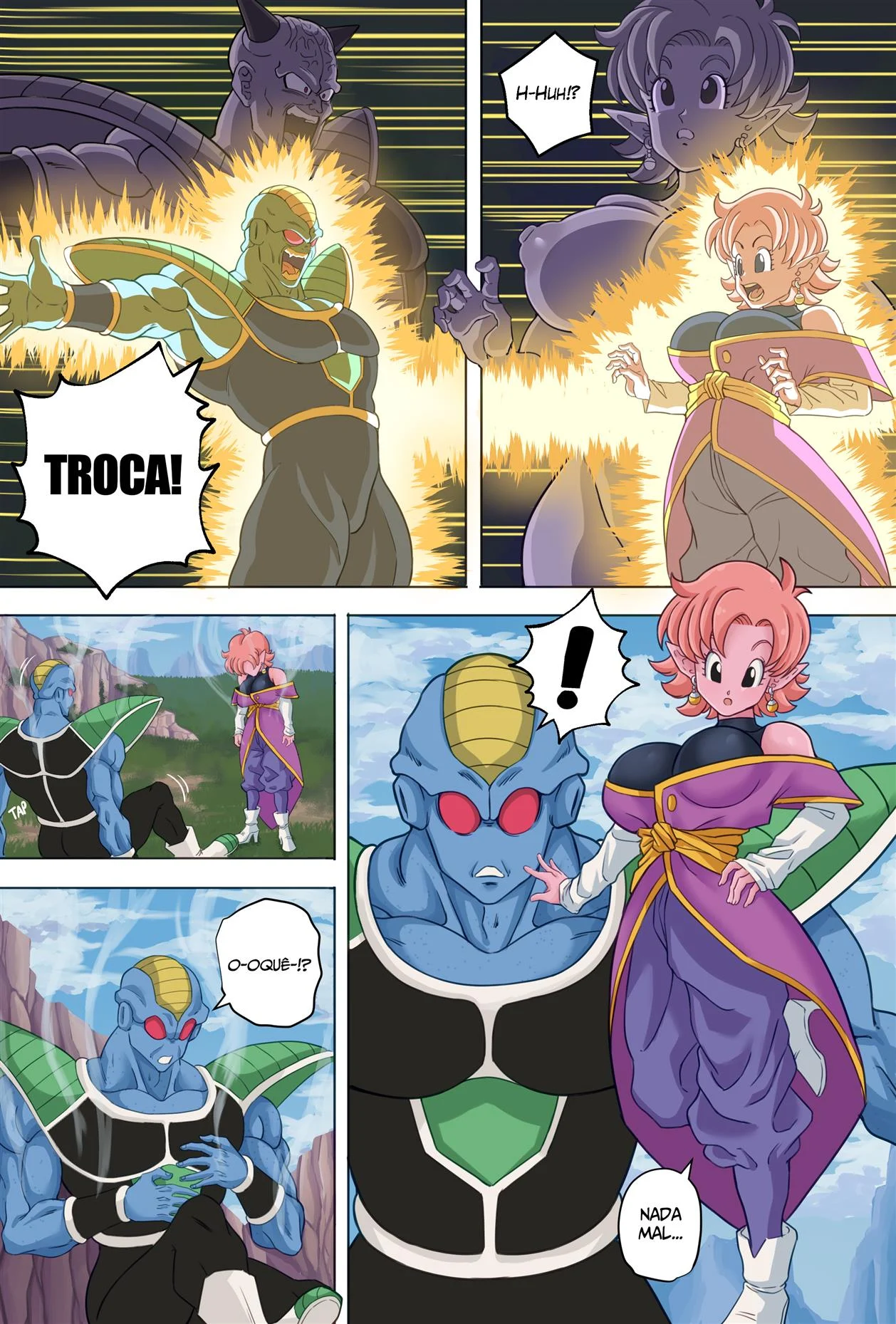 Body Change 7 – Orgia Com Kaioshin do Tempo