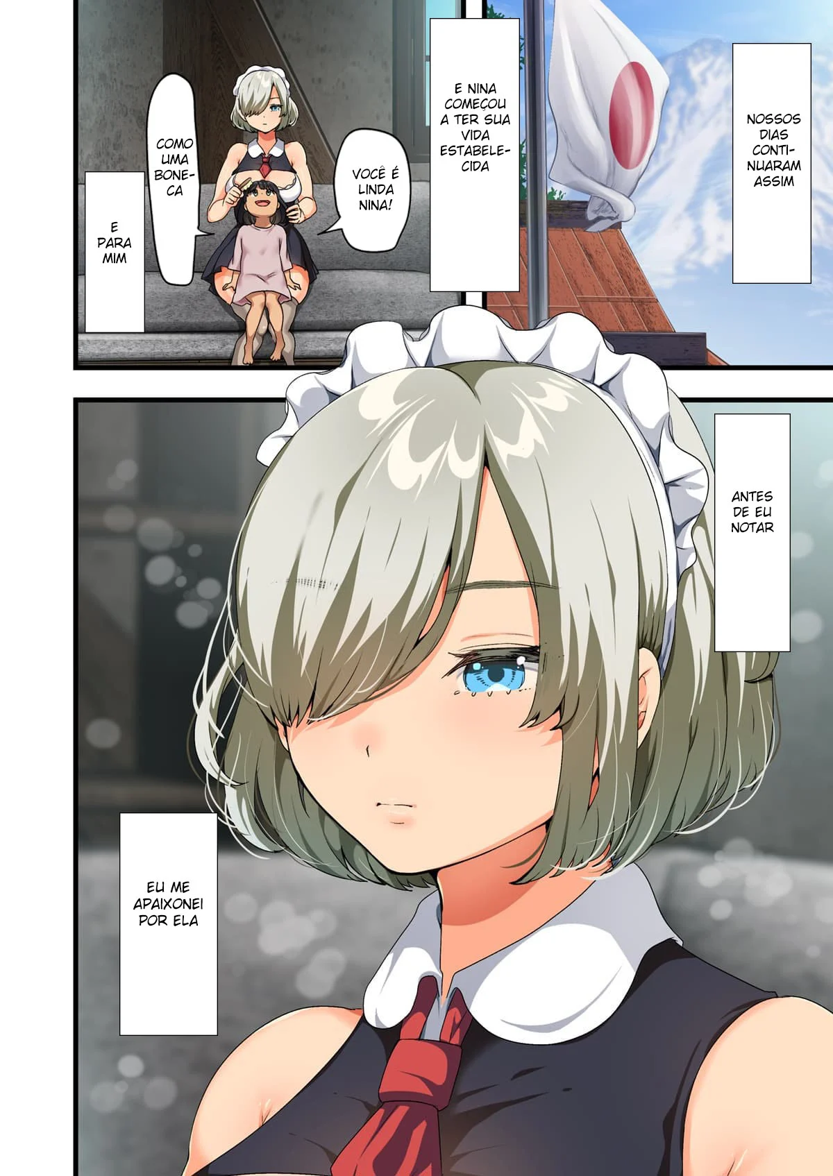 Ao Fim da Guerra, Eu Trouxe uma Bela Androide Peituda Para Minha Casa