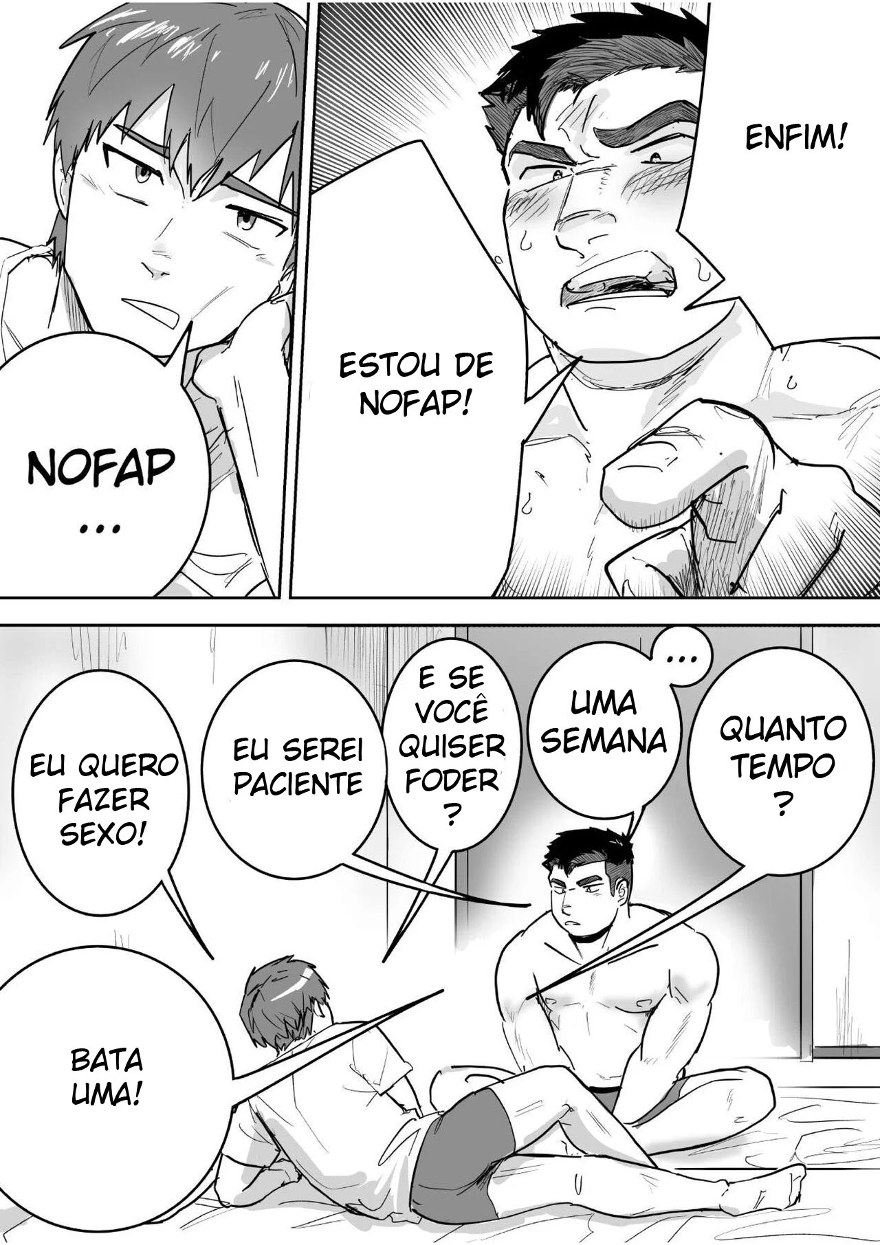 A História De Um Estudante Que Se Restringe Sexualmente, Mas Acaba Explodindo de Tesão