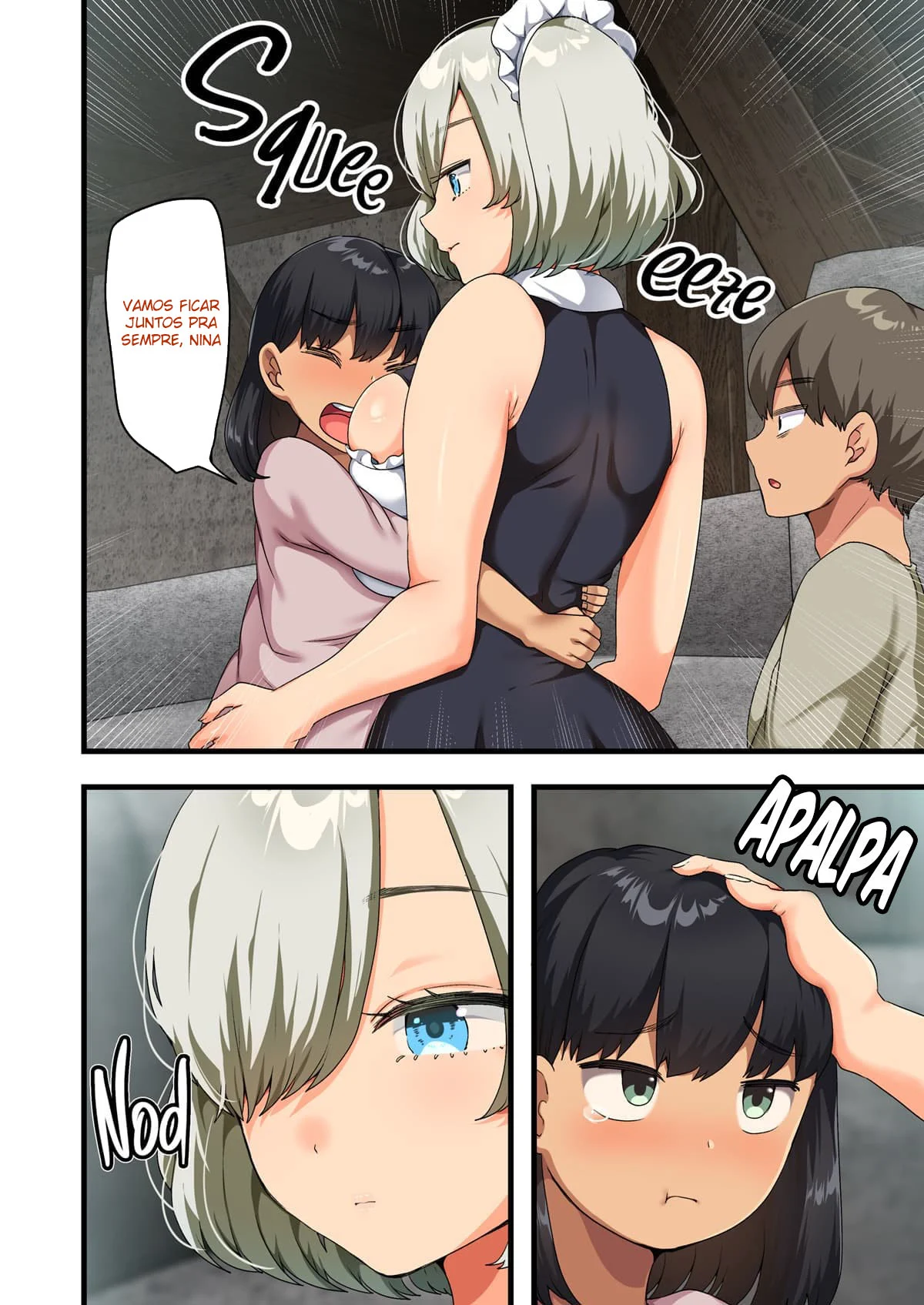 Ao Fim da Guerra, Eu Trouxe uma Bela Androide Peituda Para Minha Casa