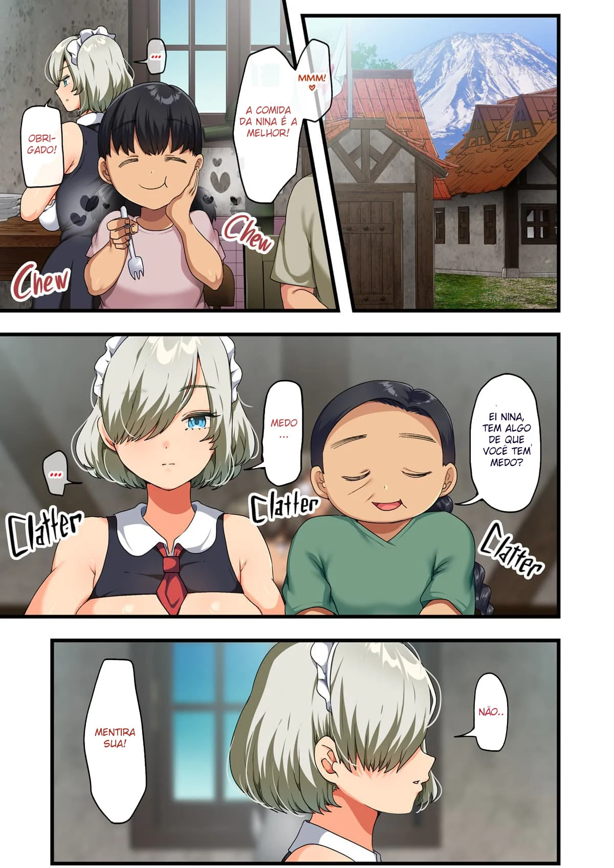 Ao Fim da Guerra, Eu Trouxe uma Bela Androide Peituda Para Minha Casa