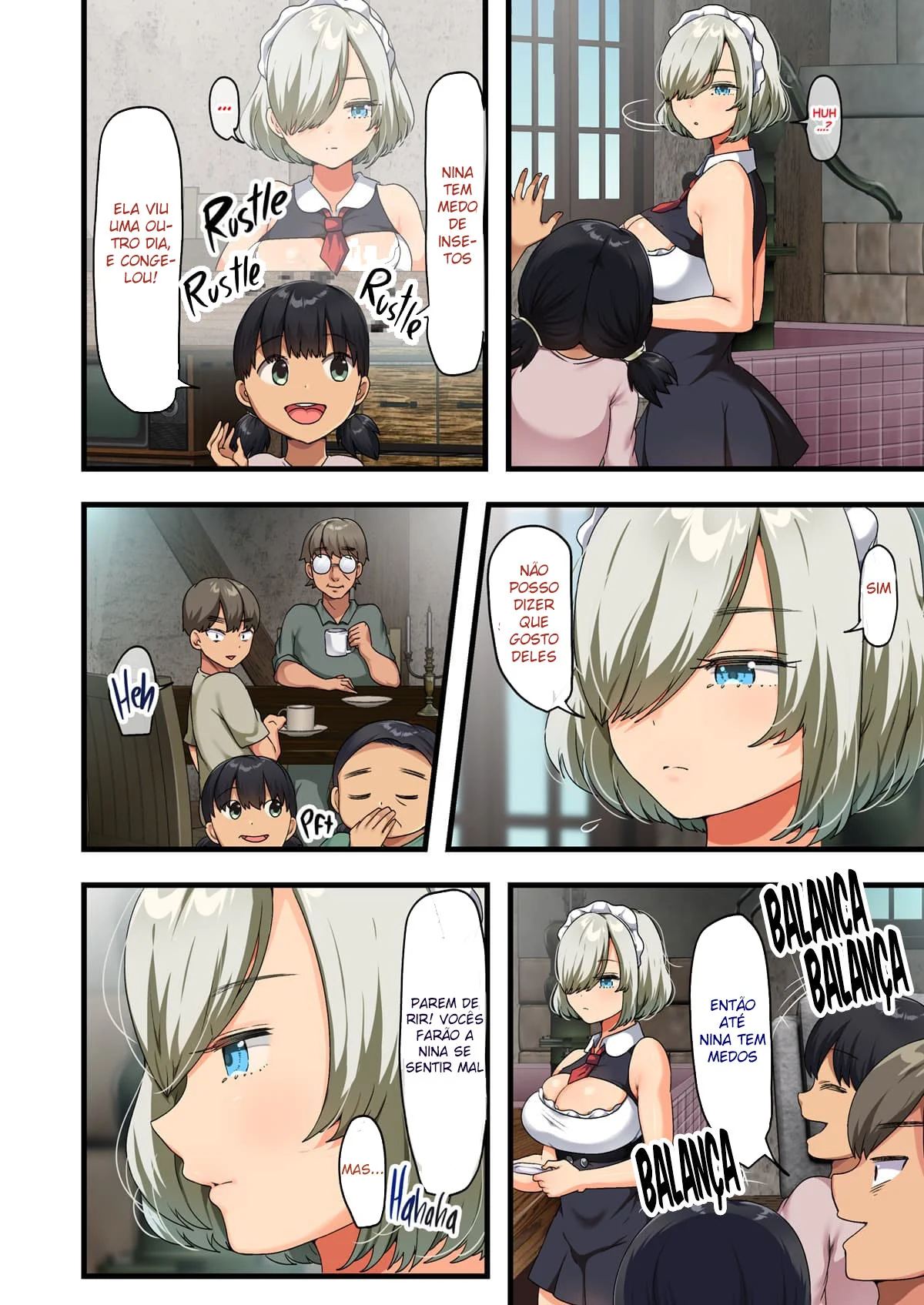 Ao Fim da Guerra, Eu Trouxe uma Bela Androide Peituda Para Minha Casa