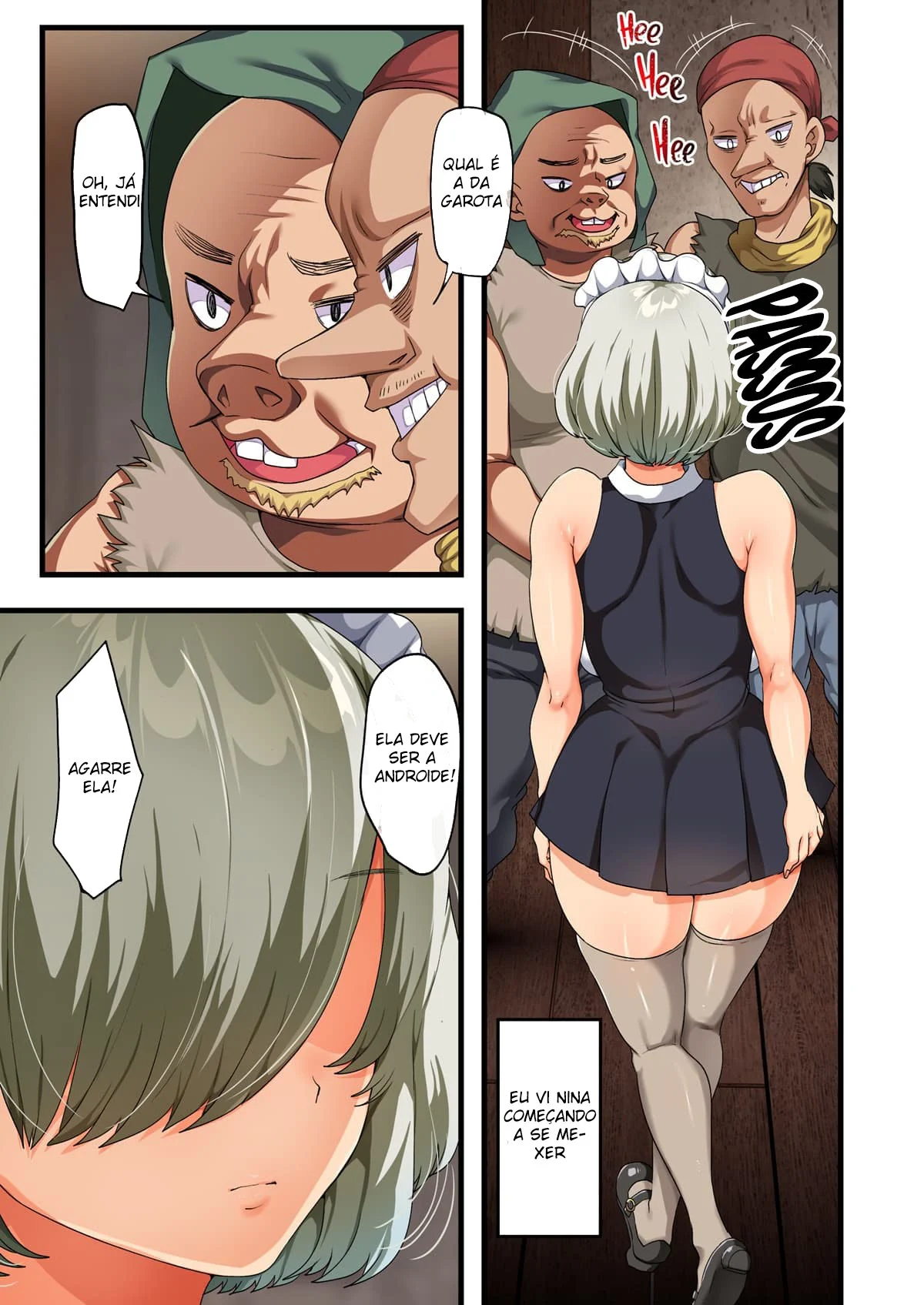 Ao Fim da Guerra, Eu Trouxe uma Bela Androide Peituda Para Minha Casa