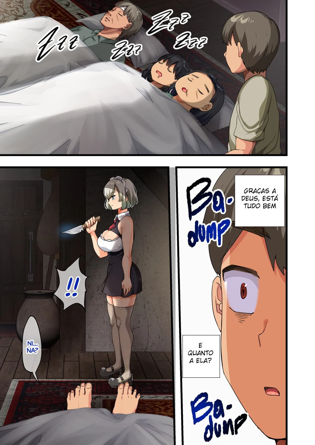 Ao Fim da Guerra, Eu Trouxe uma Bela Androide Peituda Para Minha Casa