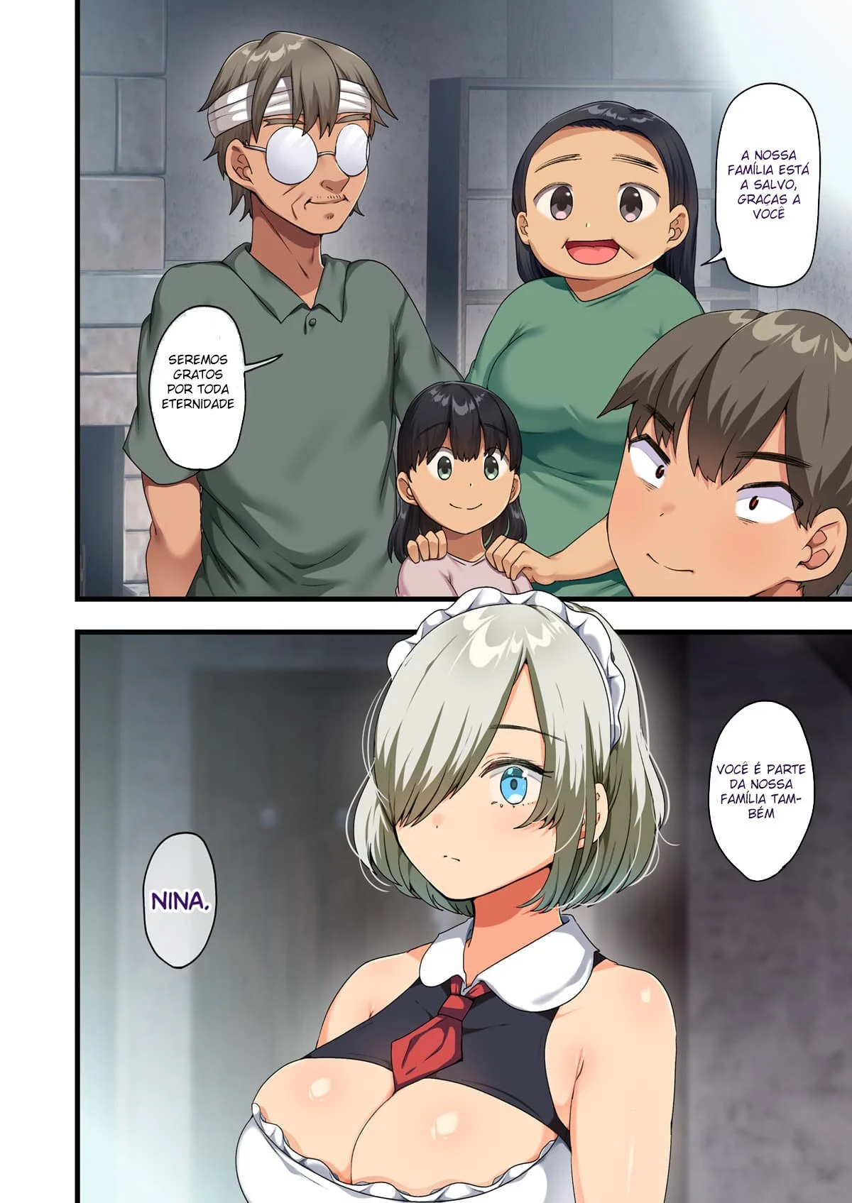 Ao Fim da Guerra, Eu Trouxe uma Bela Androide Peituda Para Minha Casa