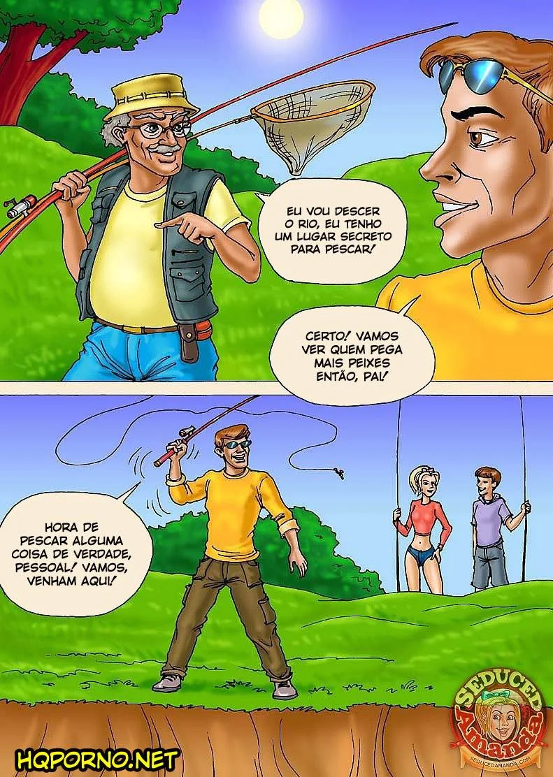 A Lovely Fishing – Netinha é vovô fodendo