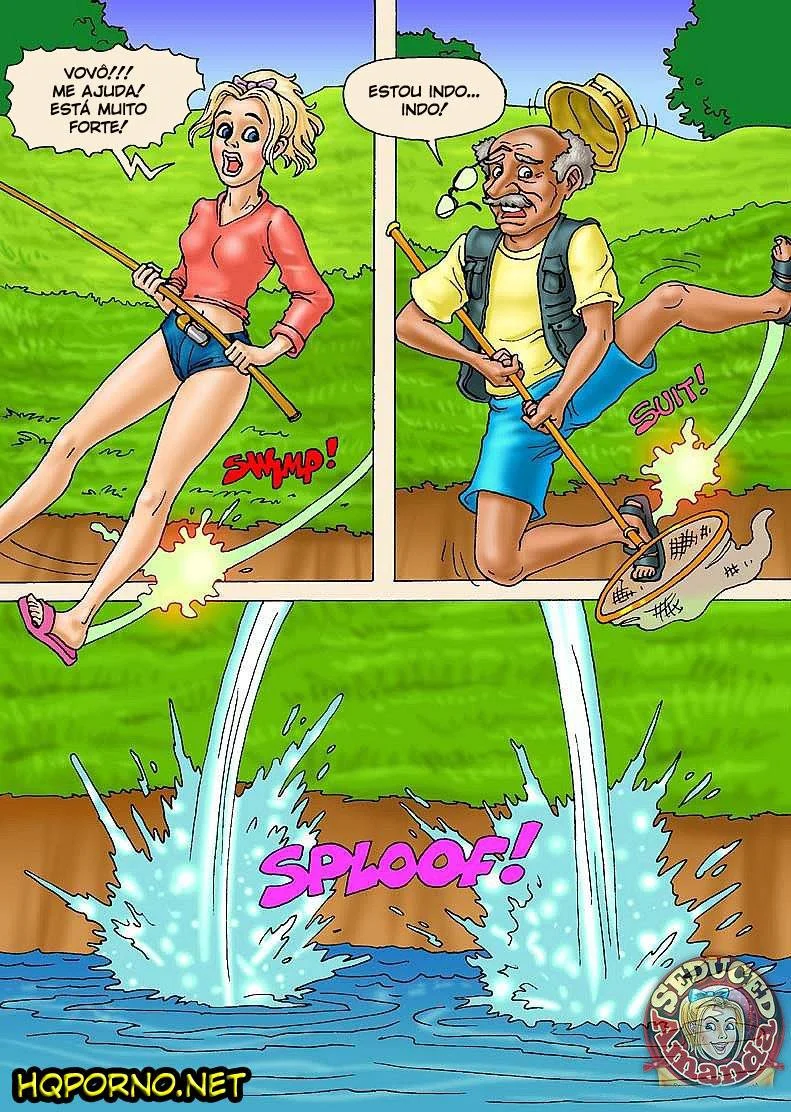 A Lovely Fishing – Netinha é vovô fodendo