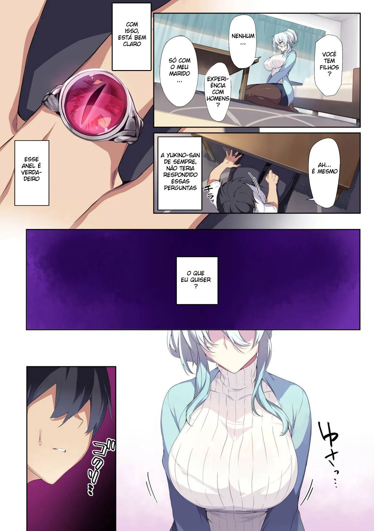 A Viúva Yukino e o Anel Amaldiçoado