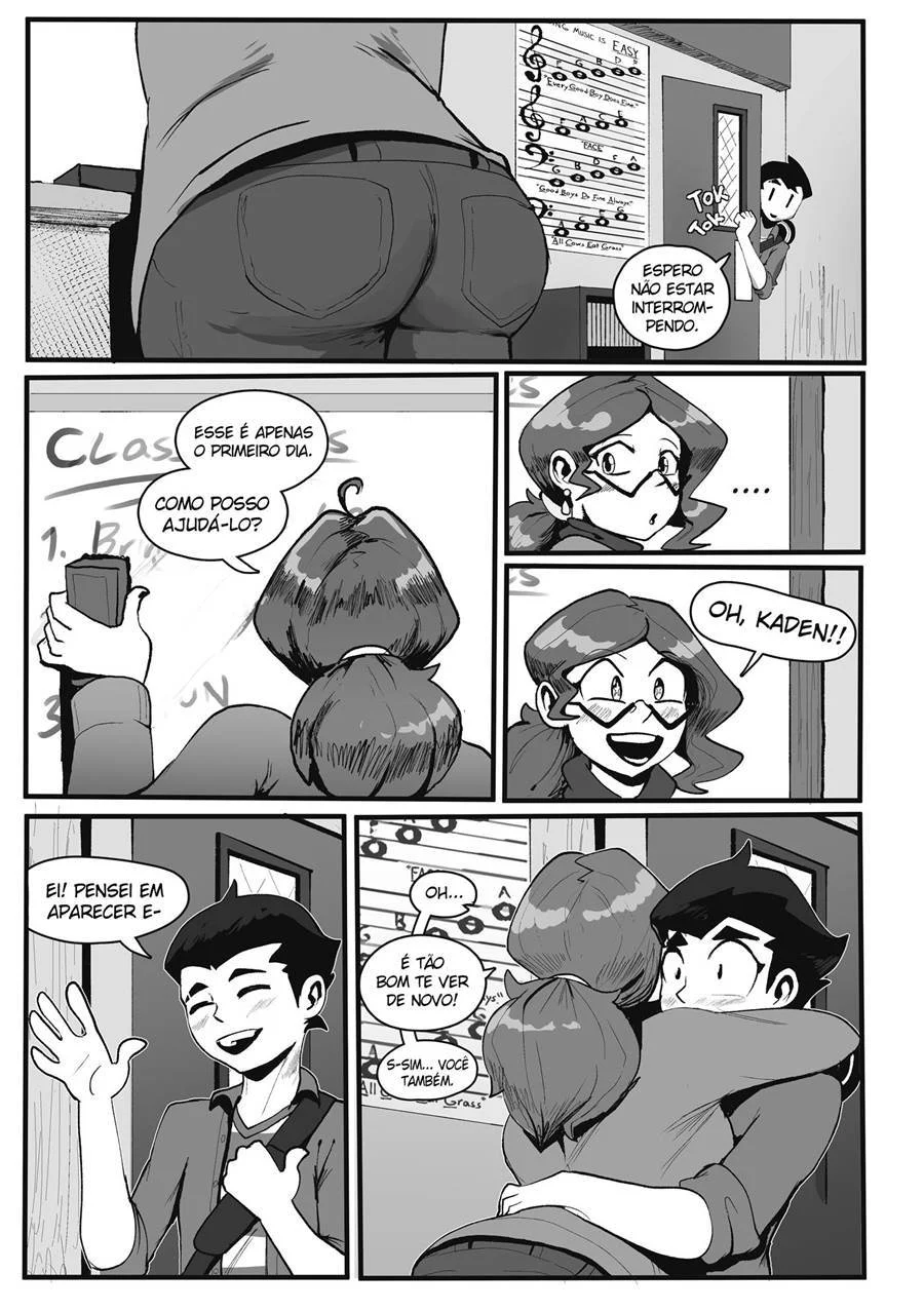 A buceta da professora