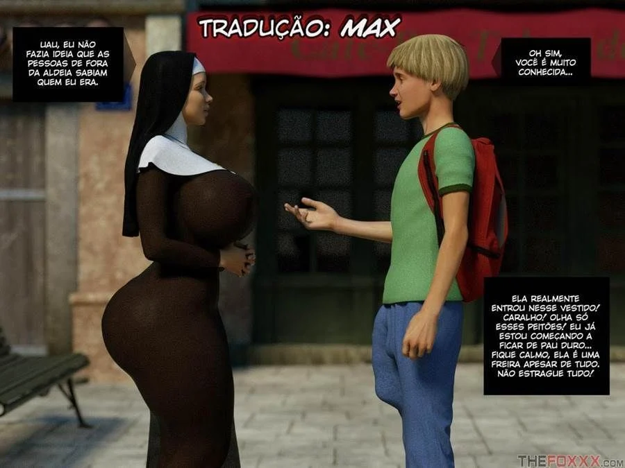 A freira peituda e gostosa