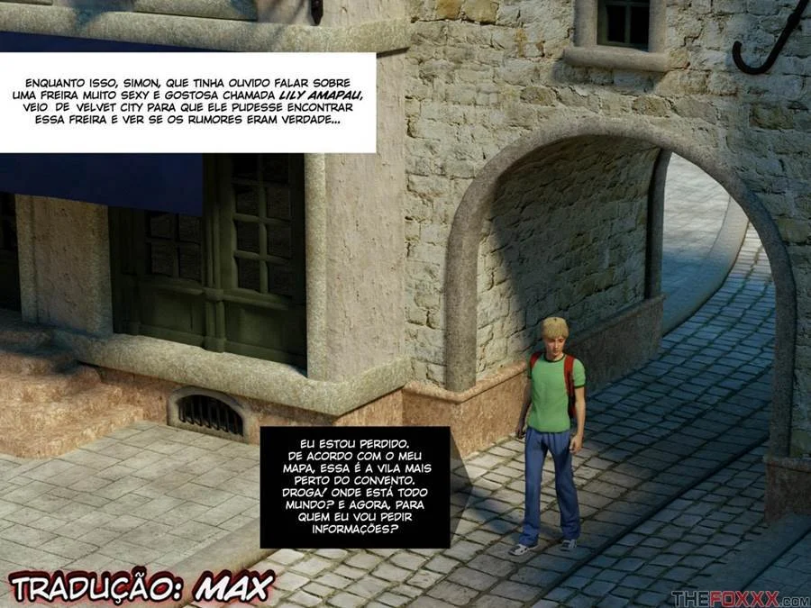 A freira peituda e gostosa