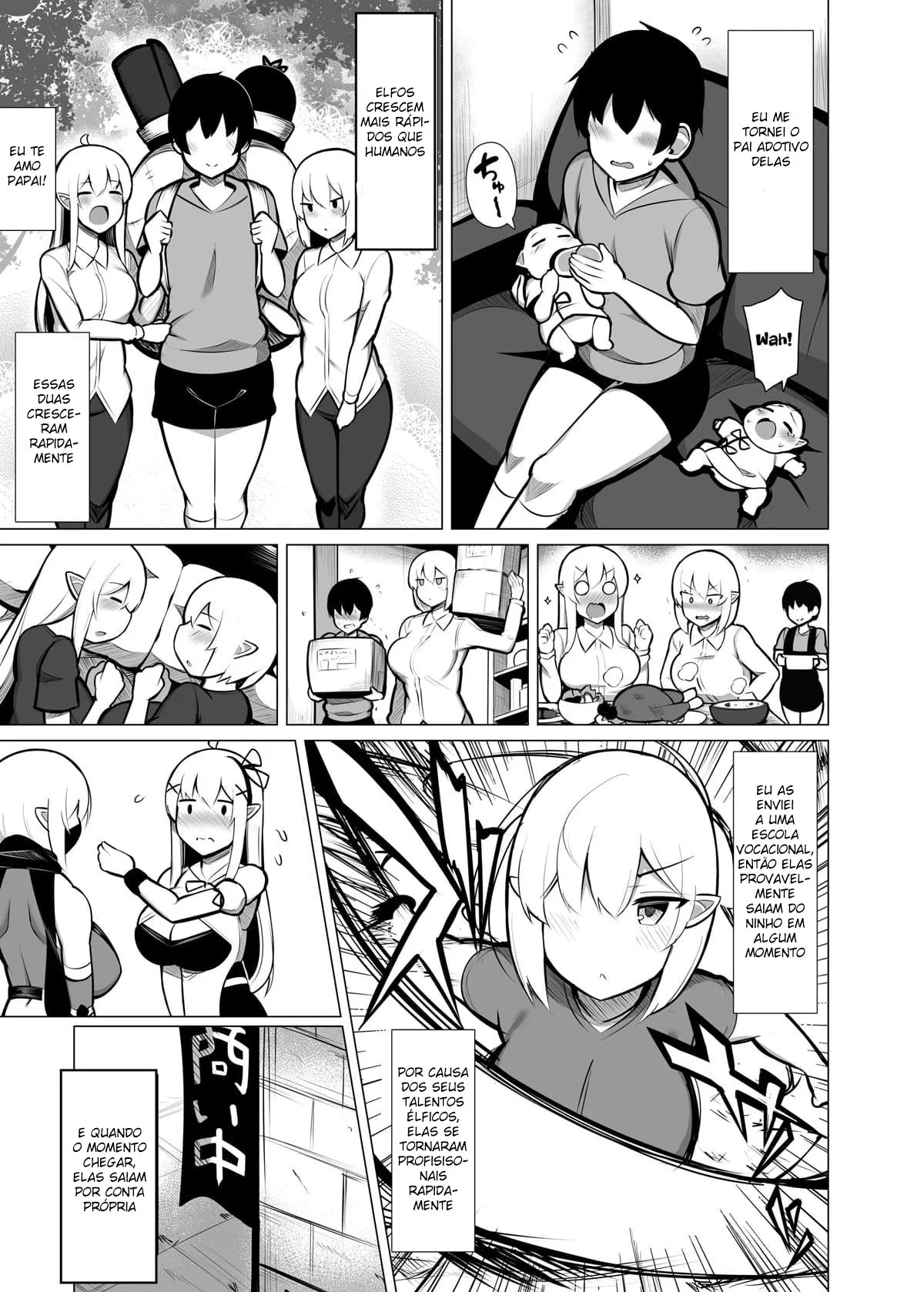 Amado e Dominado Pelas Elfas Abandonadas