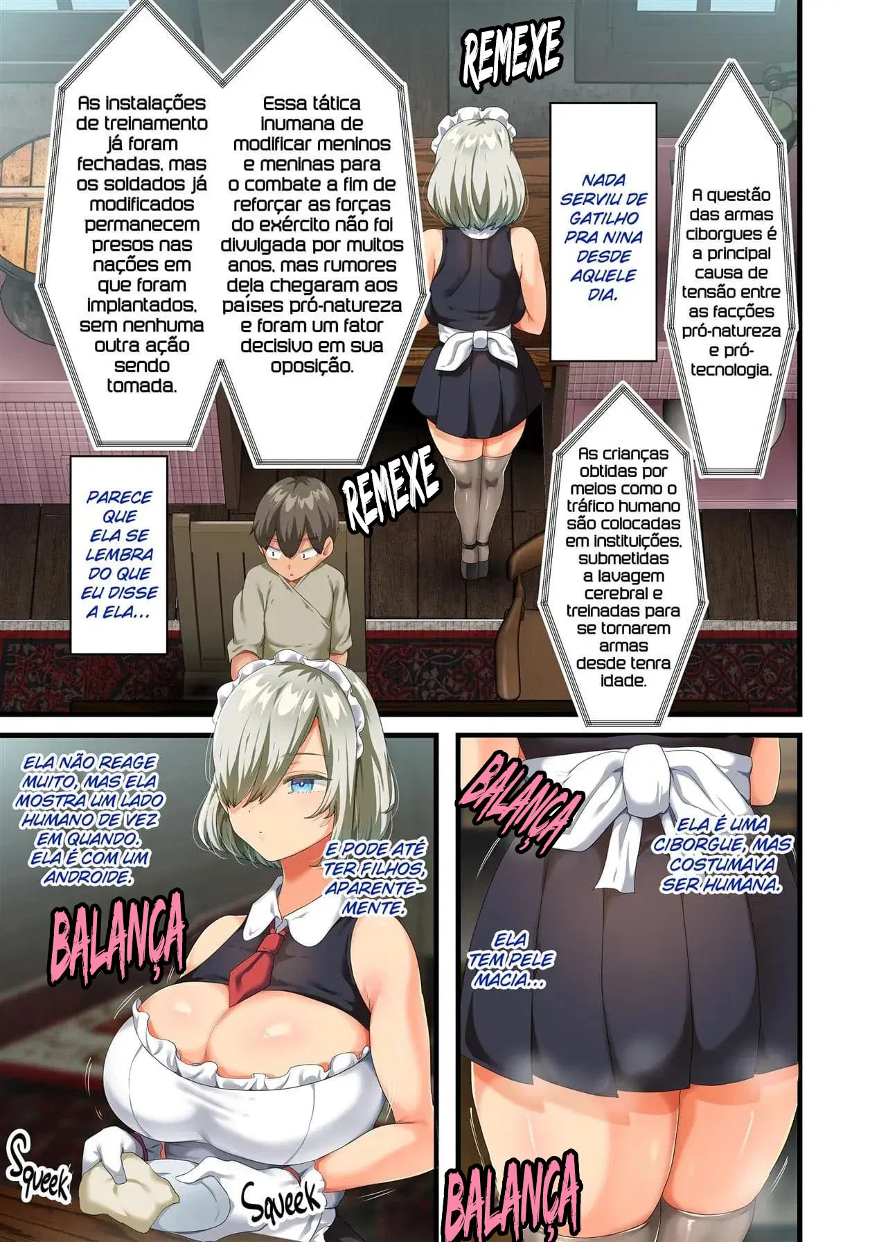 Ao Fim da Guerra, Eu Trouxe uma Bela Androide Peituda Para Minha Casa 2