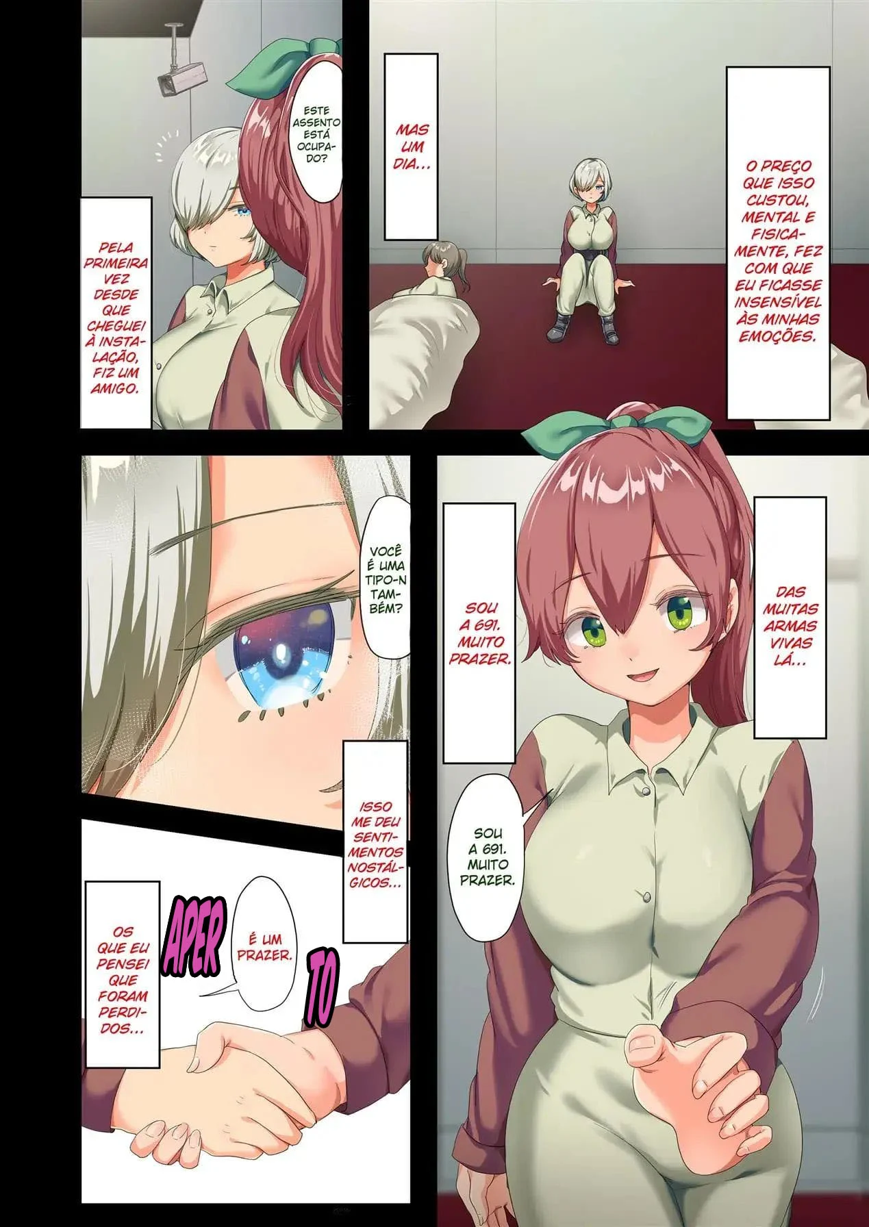 Ao Fim da Guerra, Eu Trouxe uma Bela Androide Peituda Para Minha Casa 2