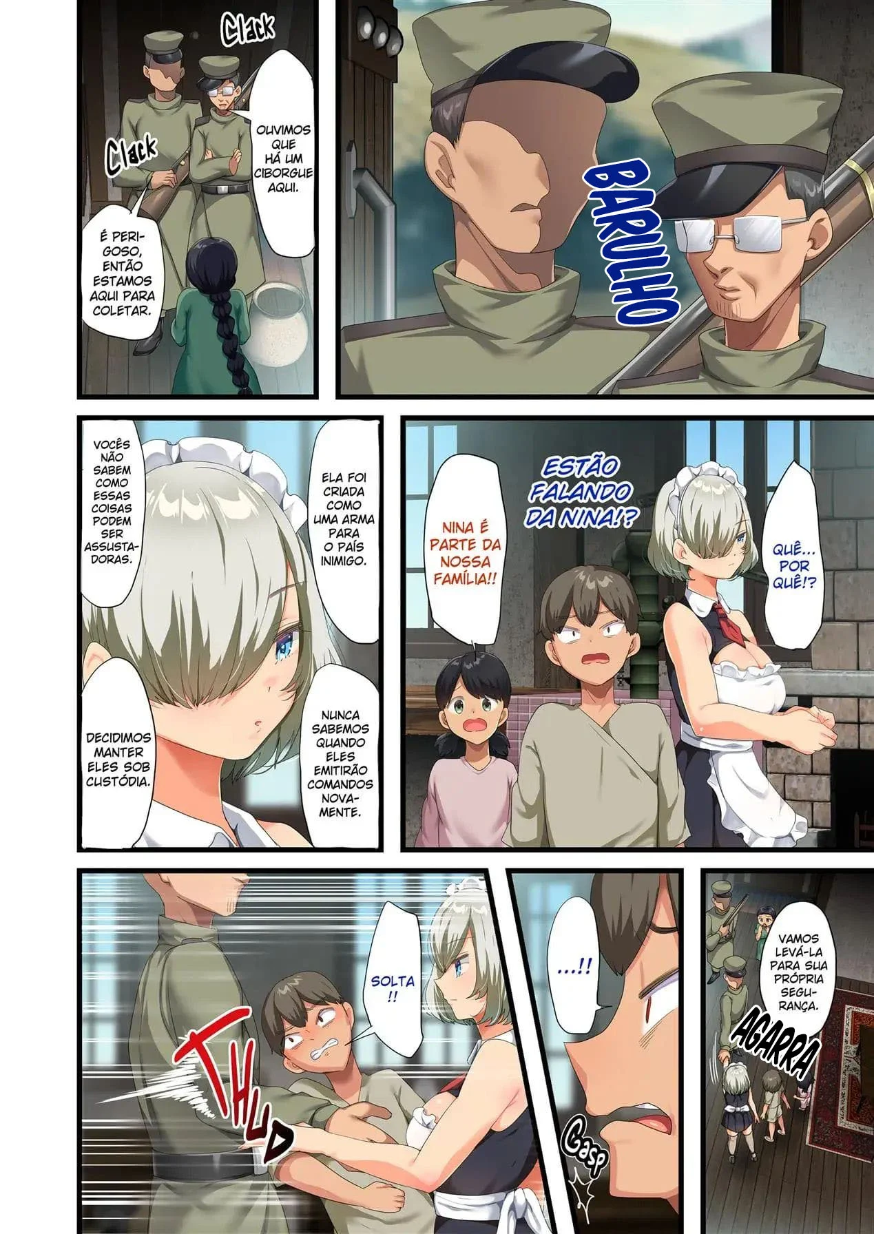 Ao Fim da Guerra, Eu Trouxe uma Bela Androide Peituda Para Minha Casa 2