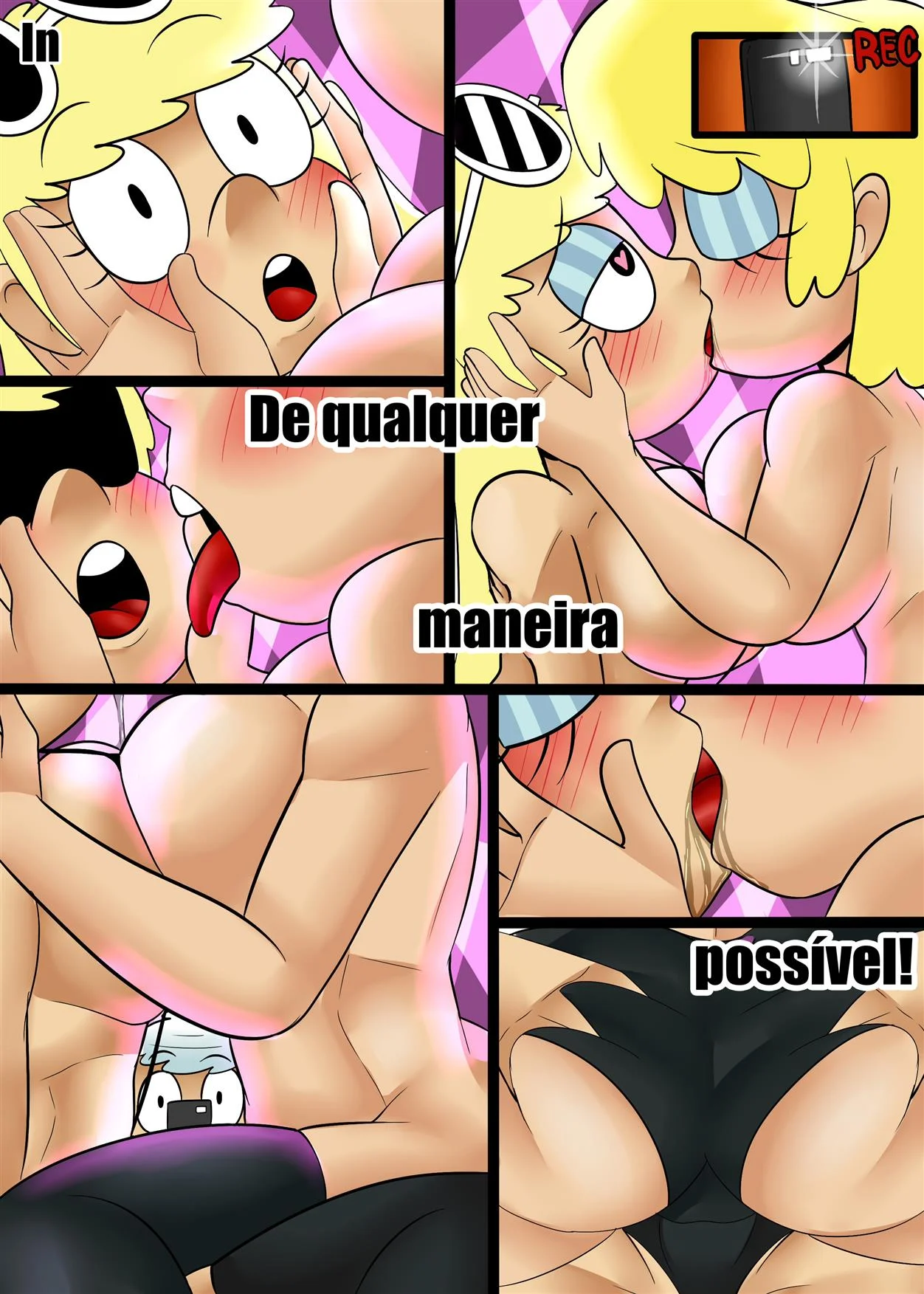 As Irmãs Loud no Clube de Strip