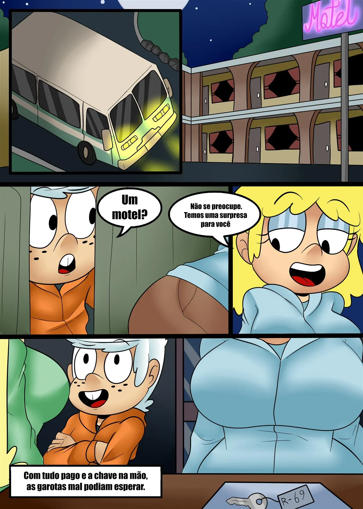 As Irmãs Loud no Clube de Strip