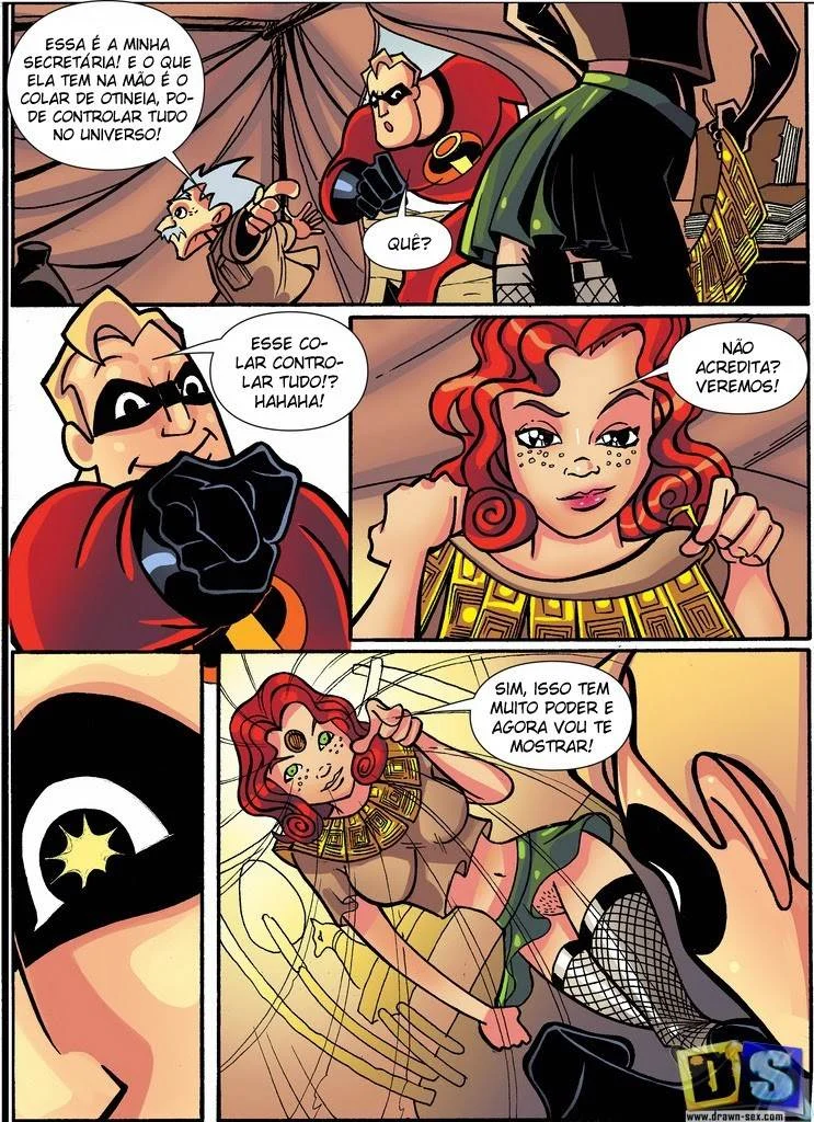 As aventuras eróticas de Os Incríveis