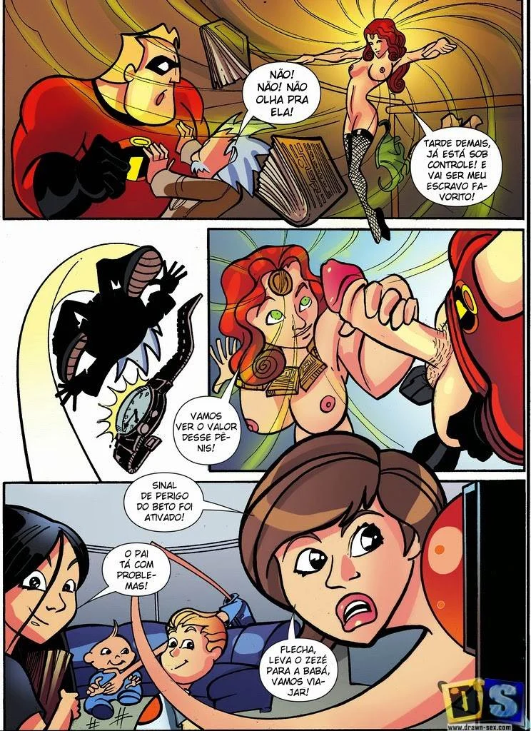 As aventuras eróticas de Os Incríveis