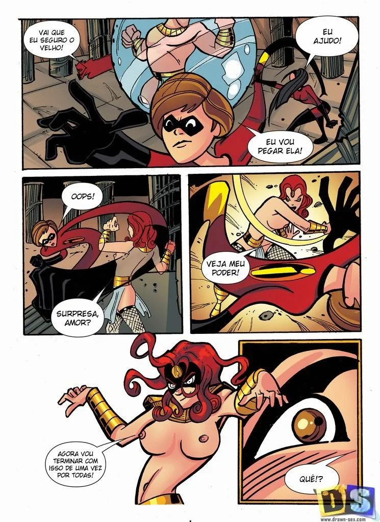 As aventuras eróticas de Os Incríveis