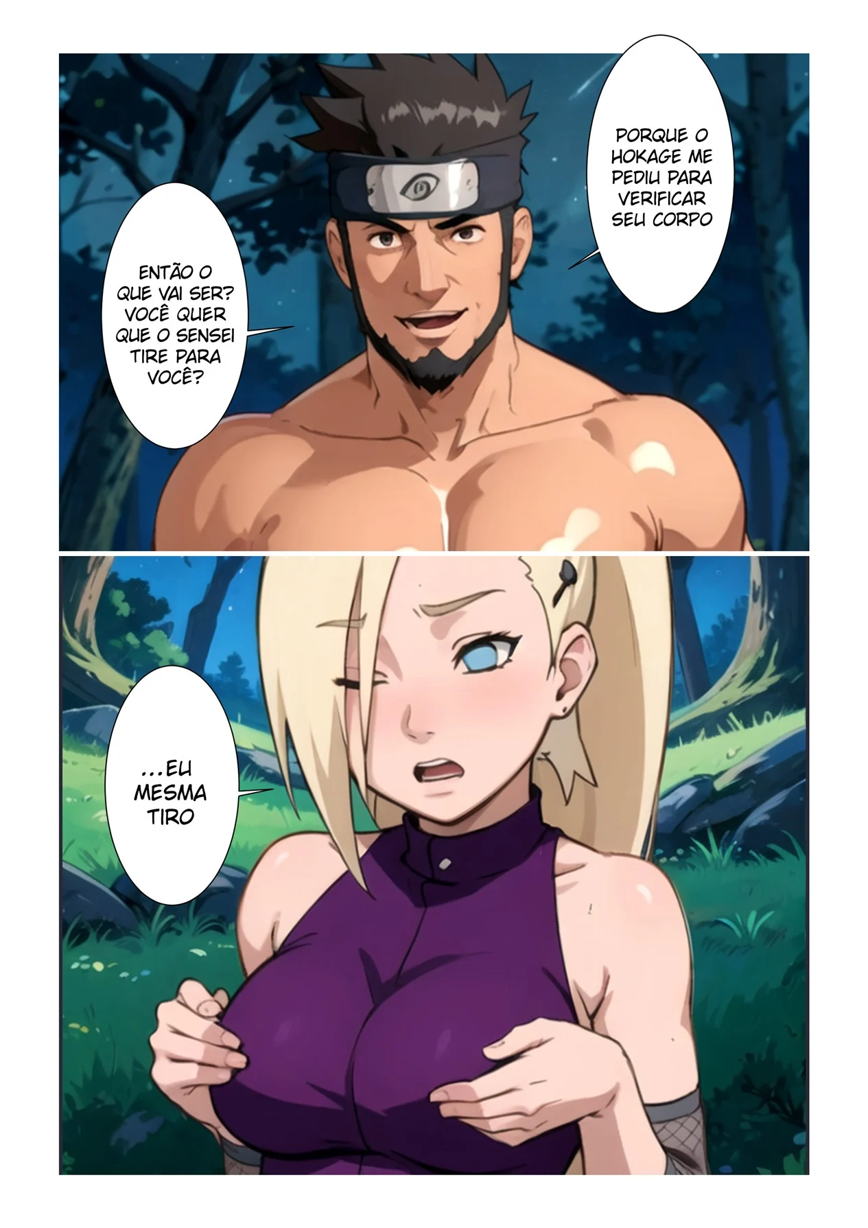 Asuma Transforma Ino em Sua Putinha