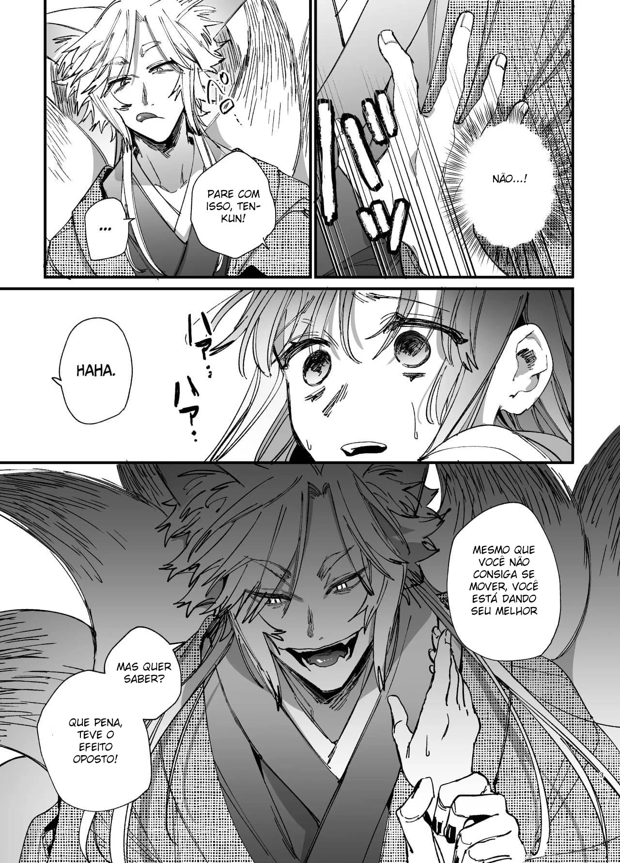 Até Que o Exorcista de Merda Ren-kun, me Conquistou Com Seu Abraço 2