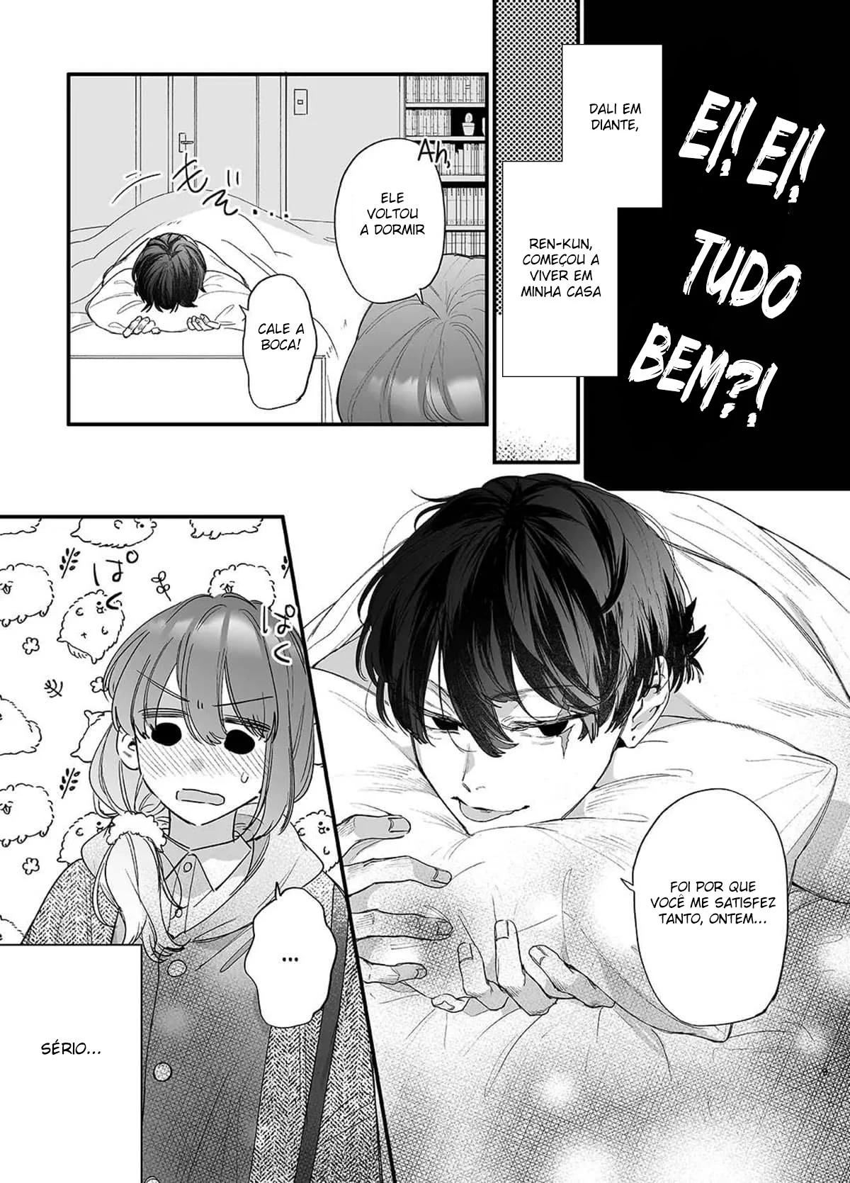 Até Que o Exorcista de Merda Ren-kun, me Conquistou Com Seu Abraço.