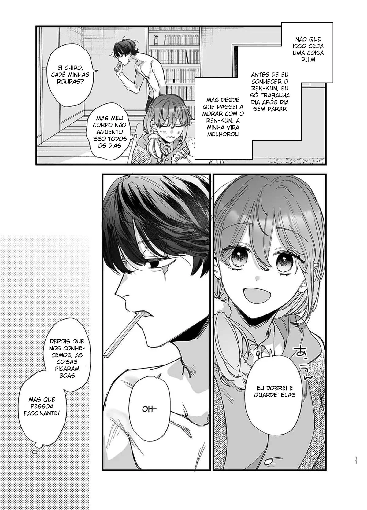 Até Que o Exorcista de Merda Ren-kun, me Conquistou Com Seu Abraço.