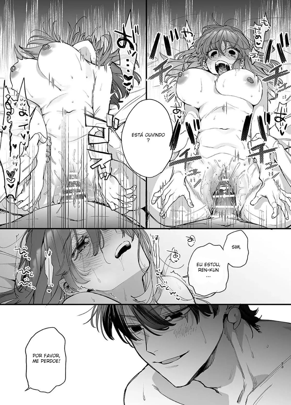 Até Que o Exorcista de Merda Ren-kun, me Conquistou Com Seu Abraço.