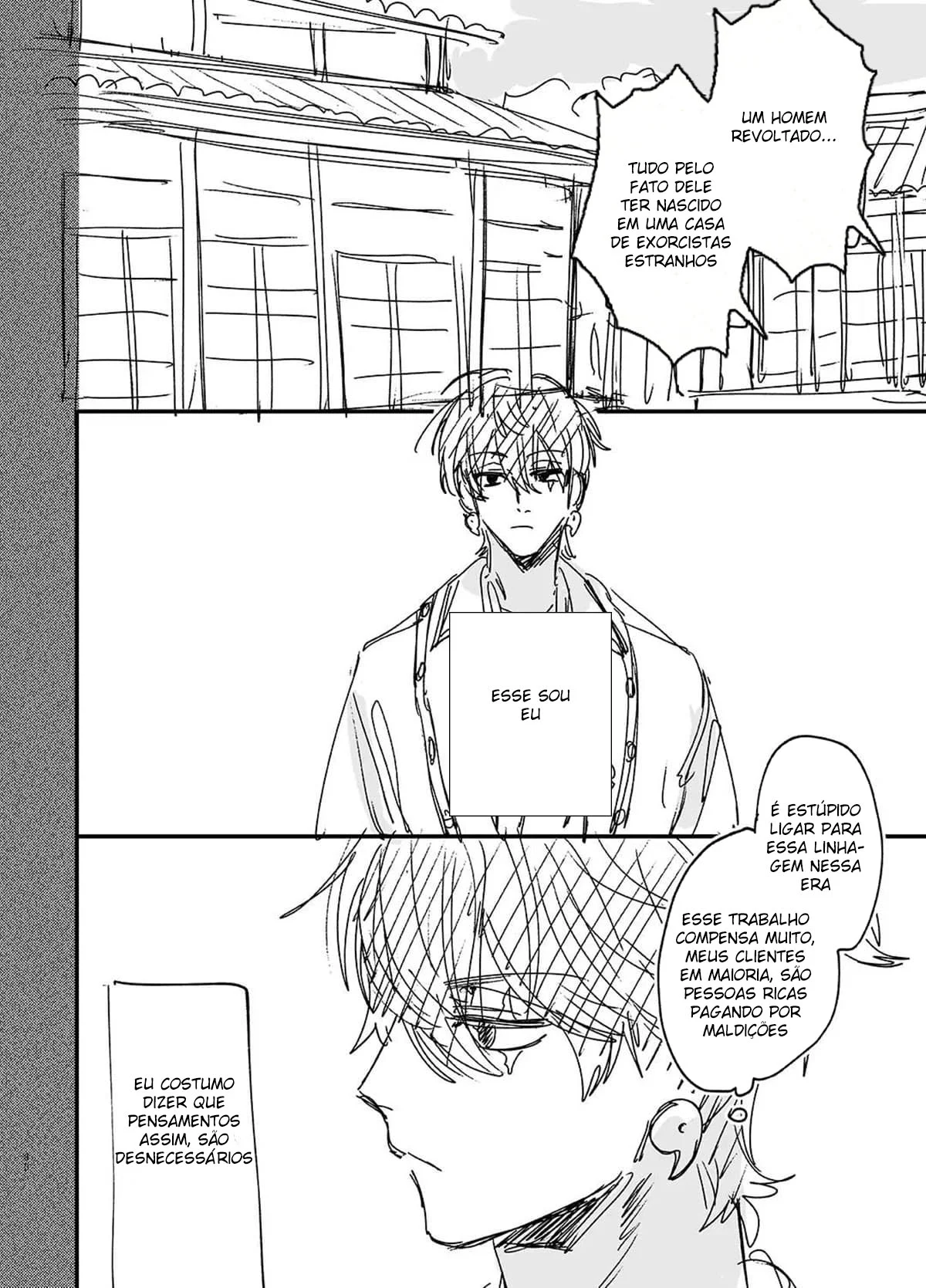 Até Que o Exorcista de Merda Ren-kun, me Conquistou Com Seu Abraço.