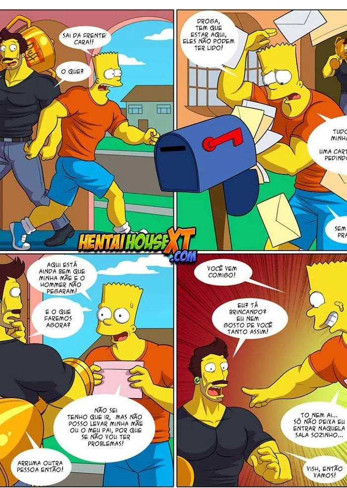 Bart Simpson fodendo professoras