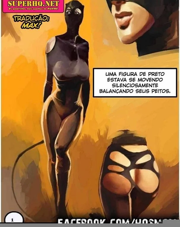 Batman Fodendo Mulher Gato