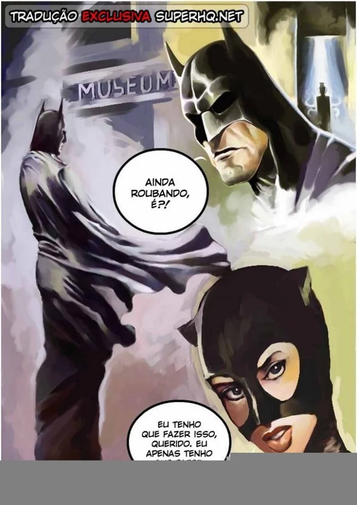 Batman Fodendo Mulher Gato