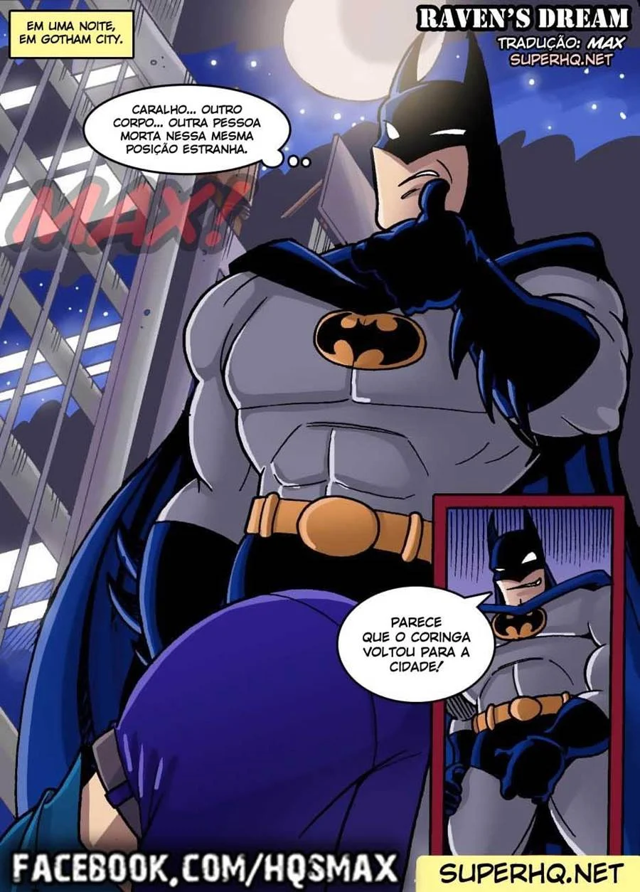 Batman fudendo a Ravena