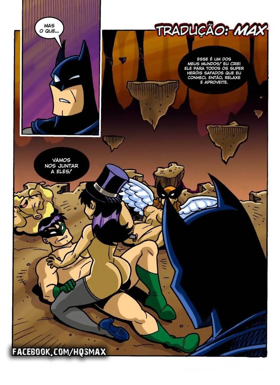 Batman fudendo a Ravena