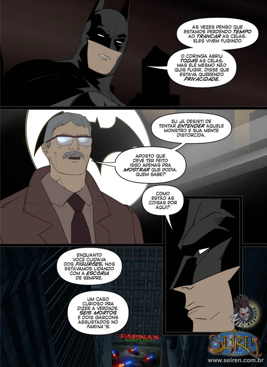 Batman o chupador de Buceta