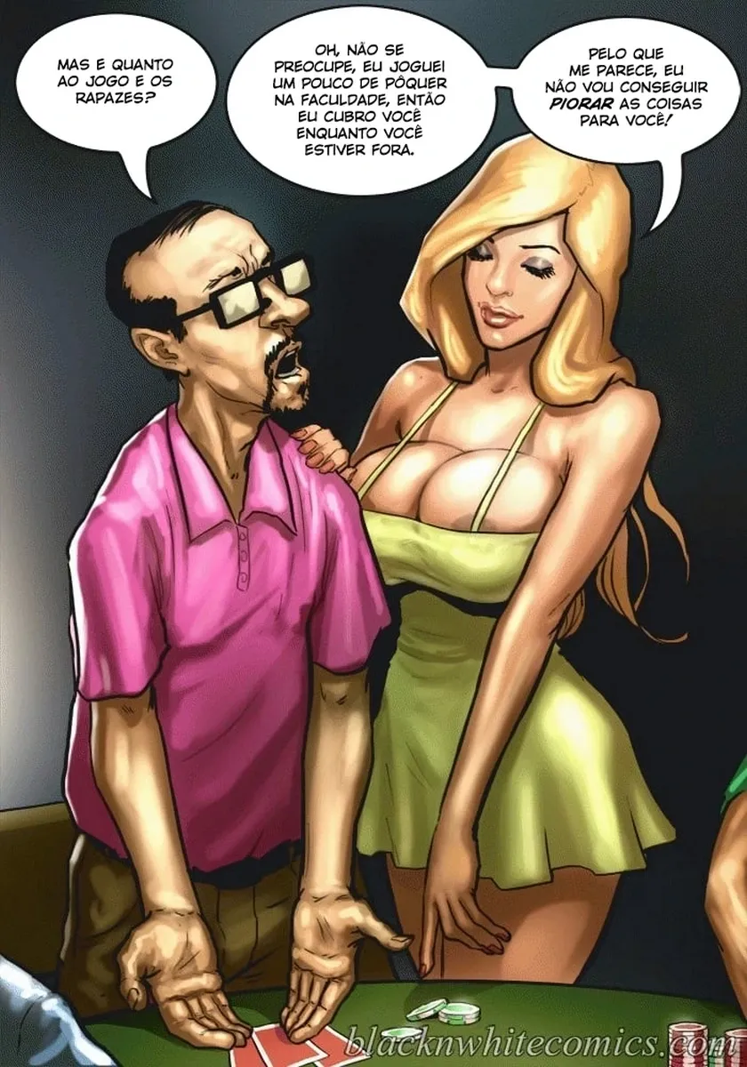 BlacknWhite, The Poker Game 1