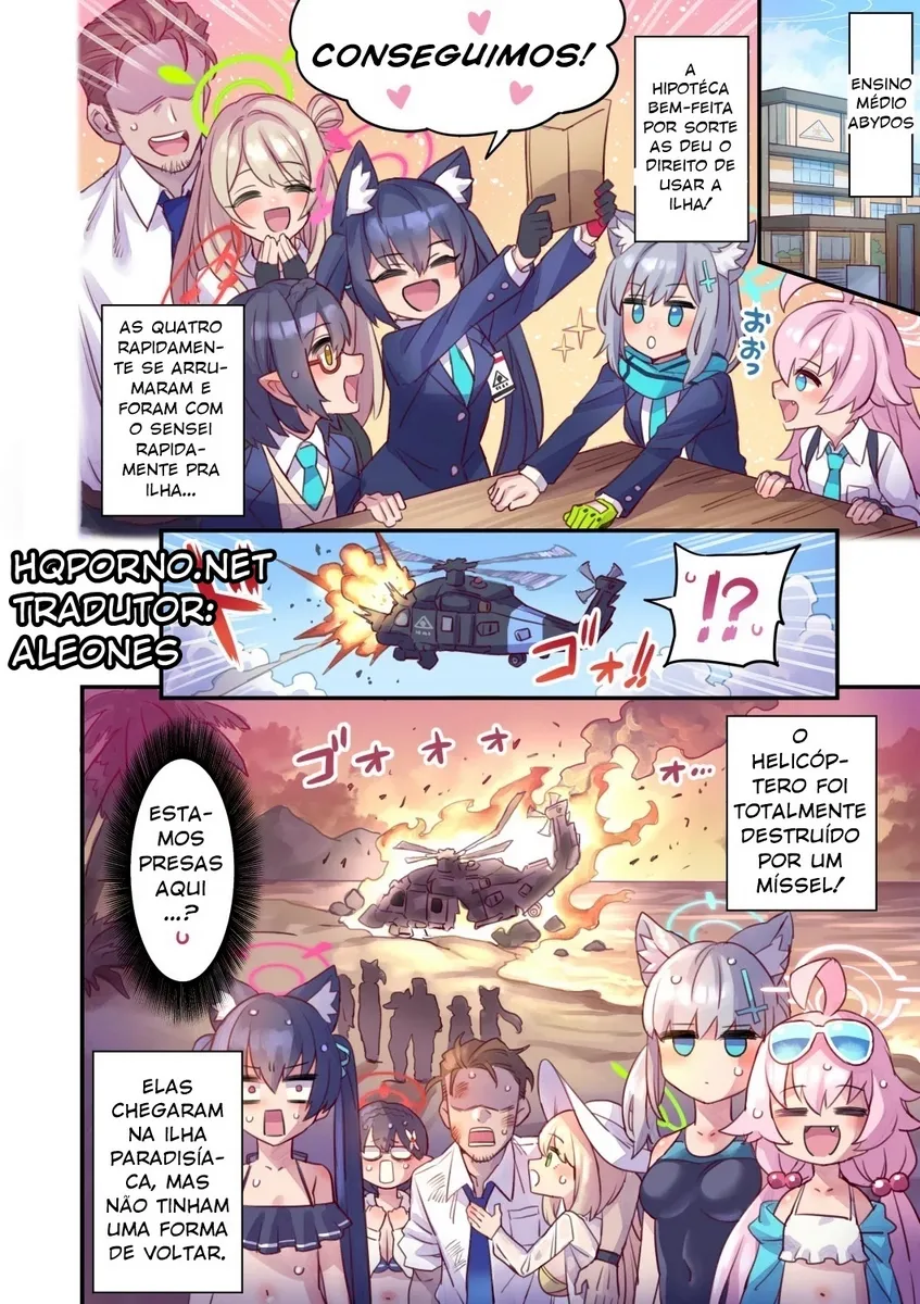 Blue Archive, A book that crosses the line 3